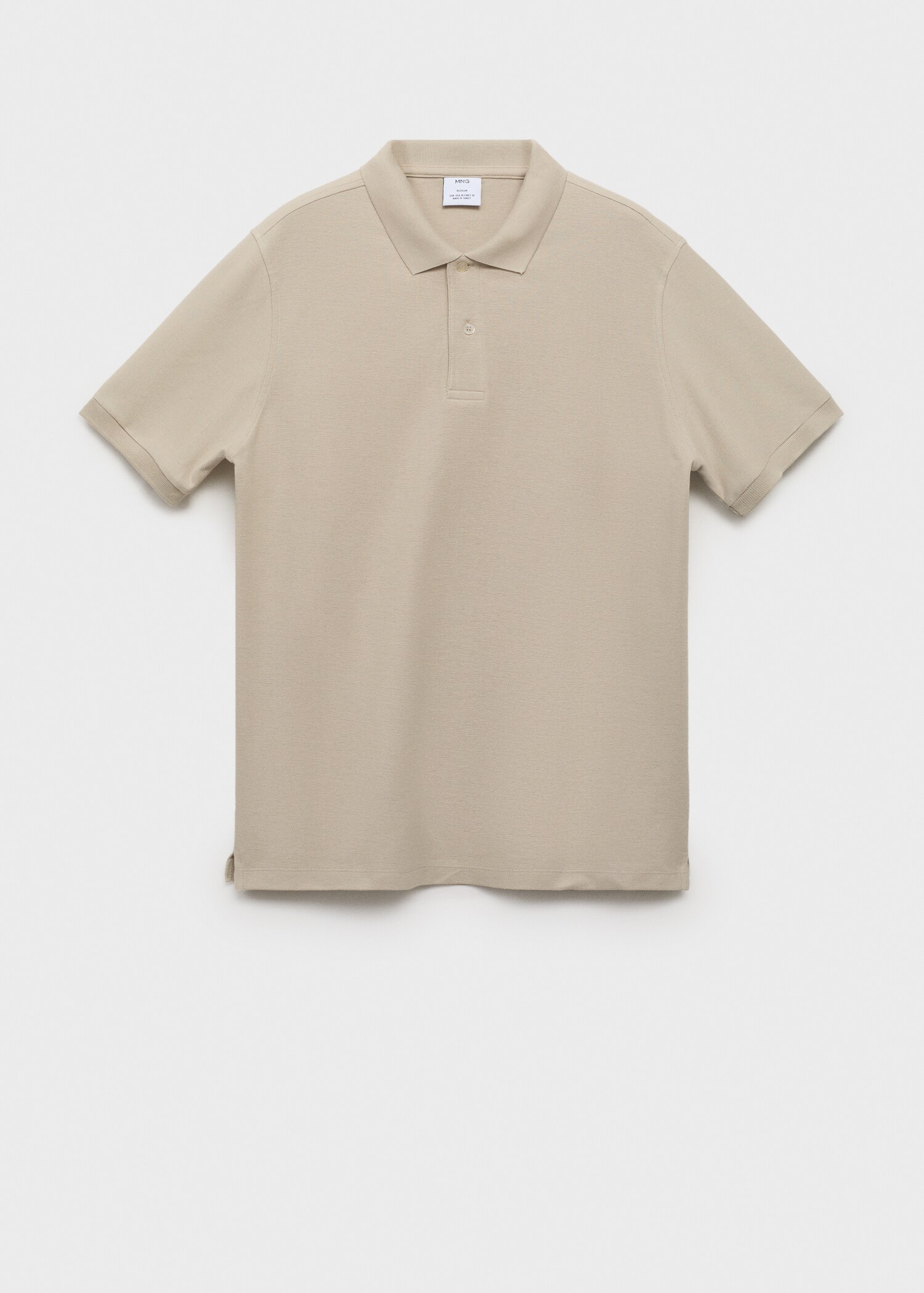 Regular-Fit-Poloshirt aus Baumwoll-Piqué - Artikel ohne Model
