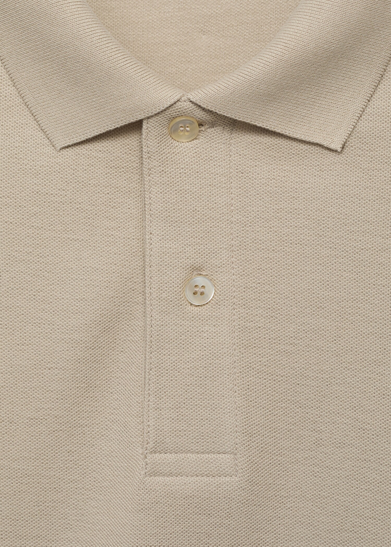 Regular-Fit-Poloshirt aus Baumwoll-Piqué - Detail des Artikels 8