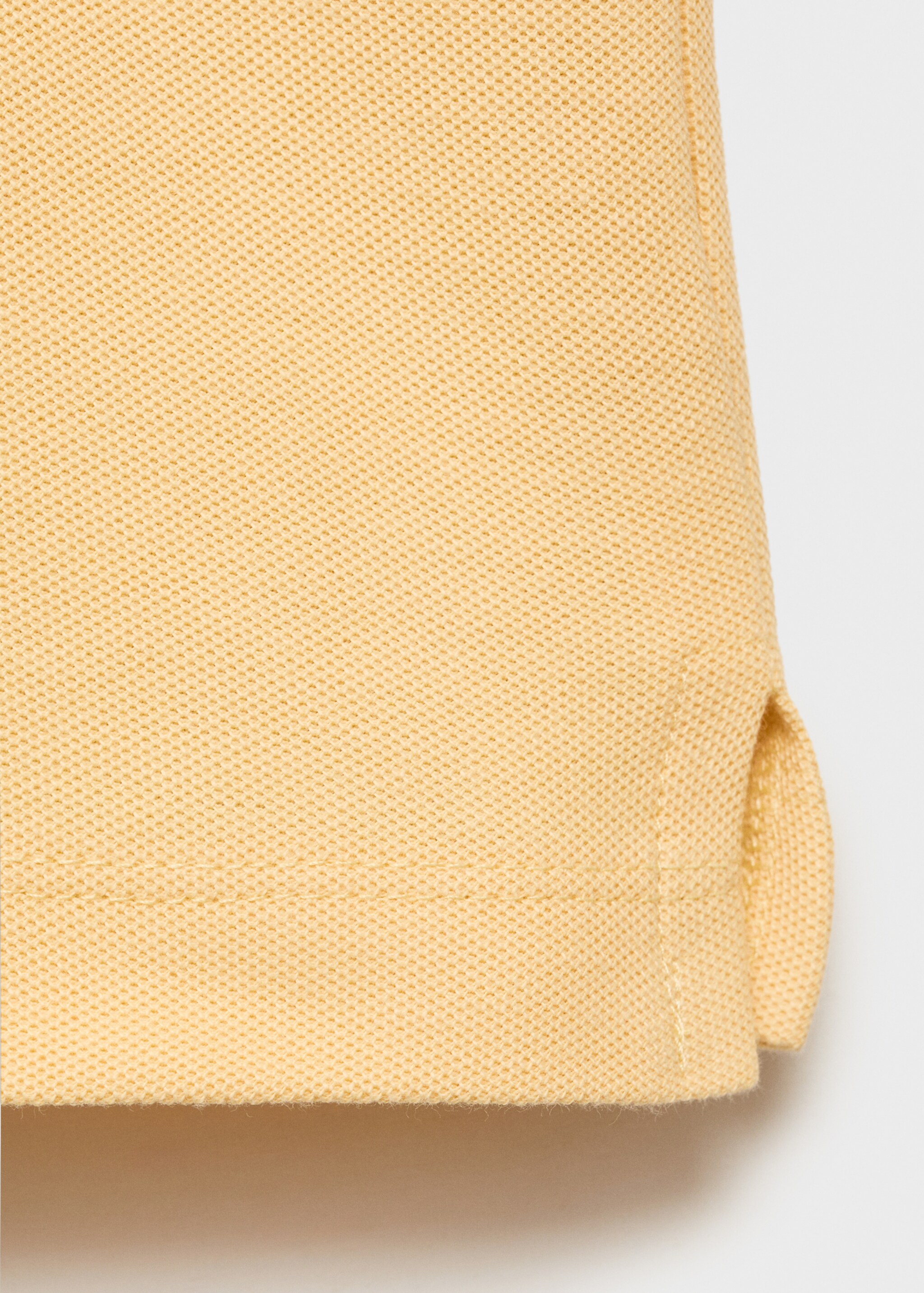 Regular-fit cotton piqué polo shirt - Details of the article 0