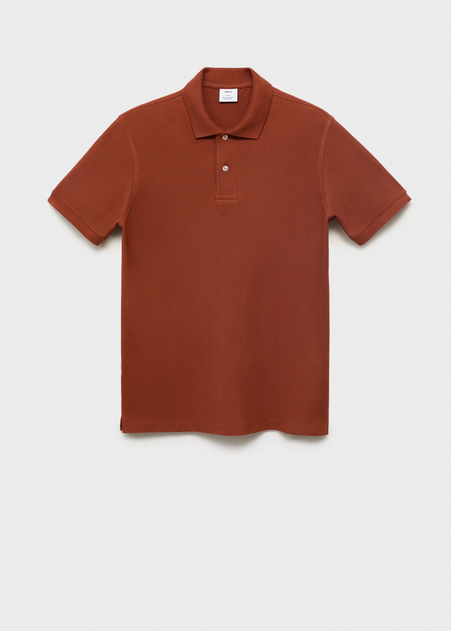 Regular-Fit-Poloshirt aus Baumwoll-Piqué - Artikel ohne Model