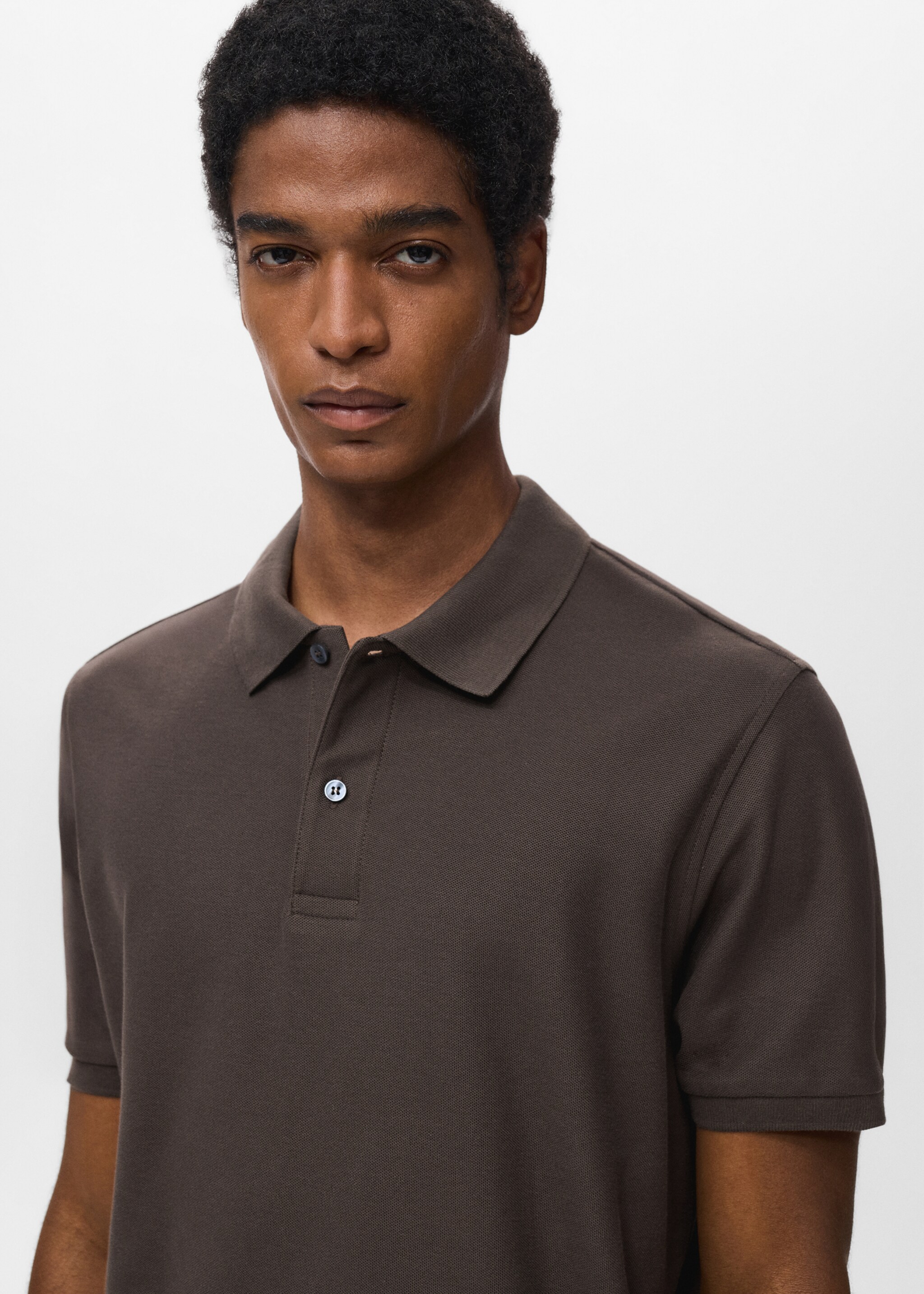 Polo regular-fit piqué coton - Détail de l'article 1