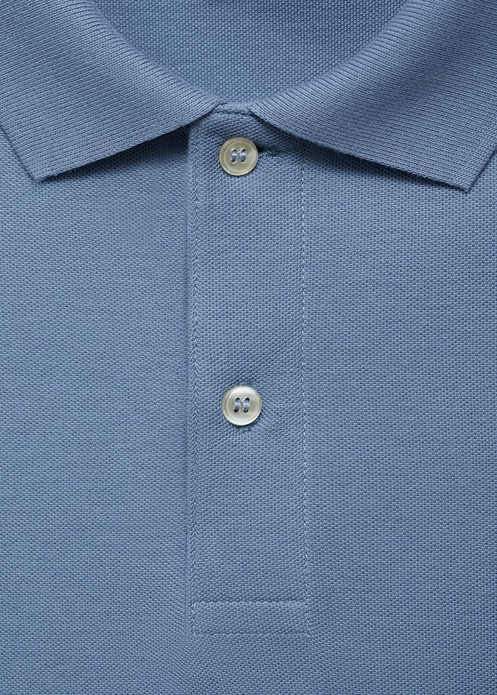 Regular-fit cotton piqué polo shirt