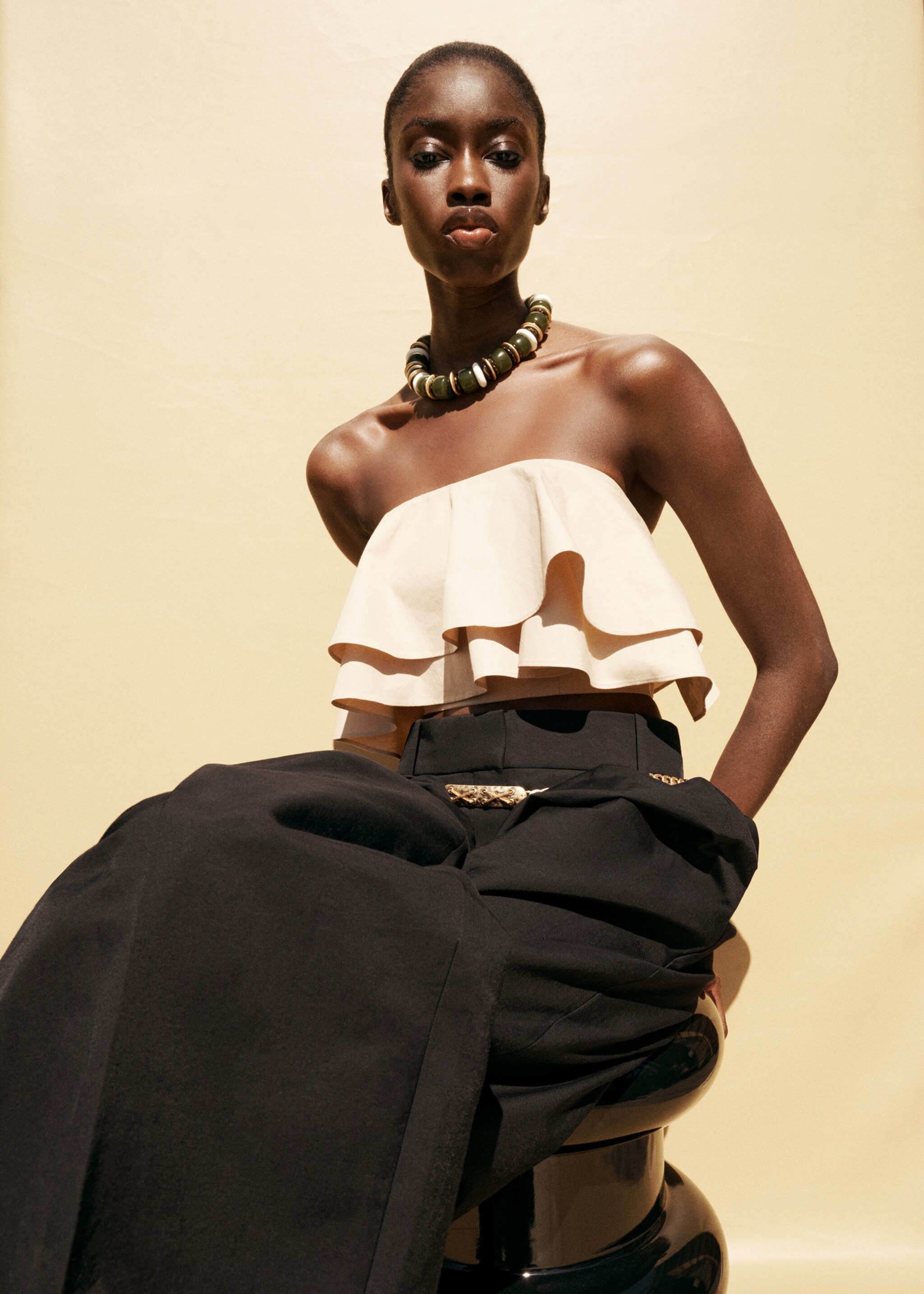 Haut bustier à volants - Détail de l'article 7