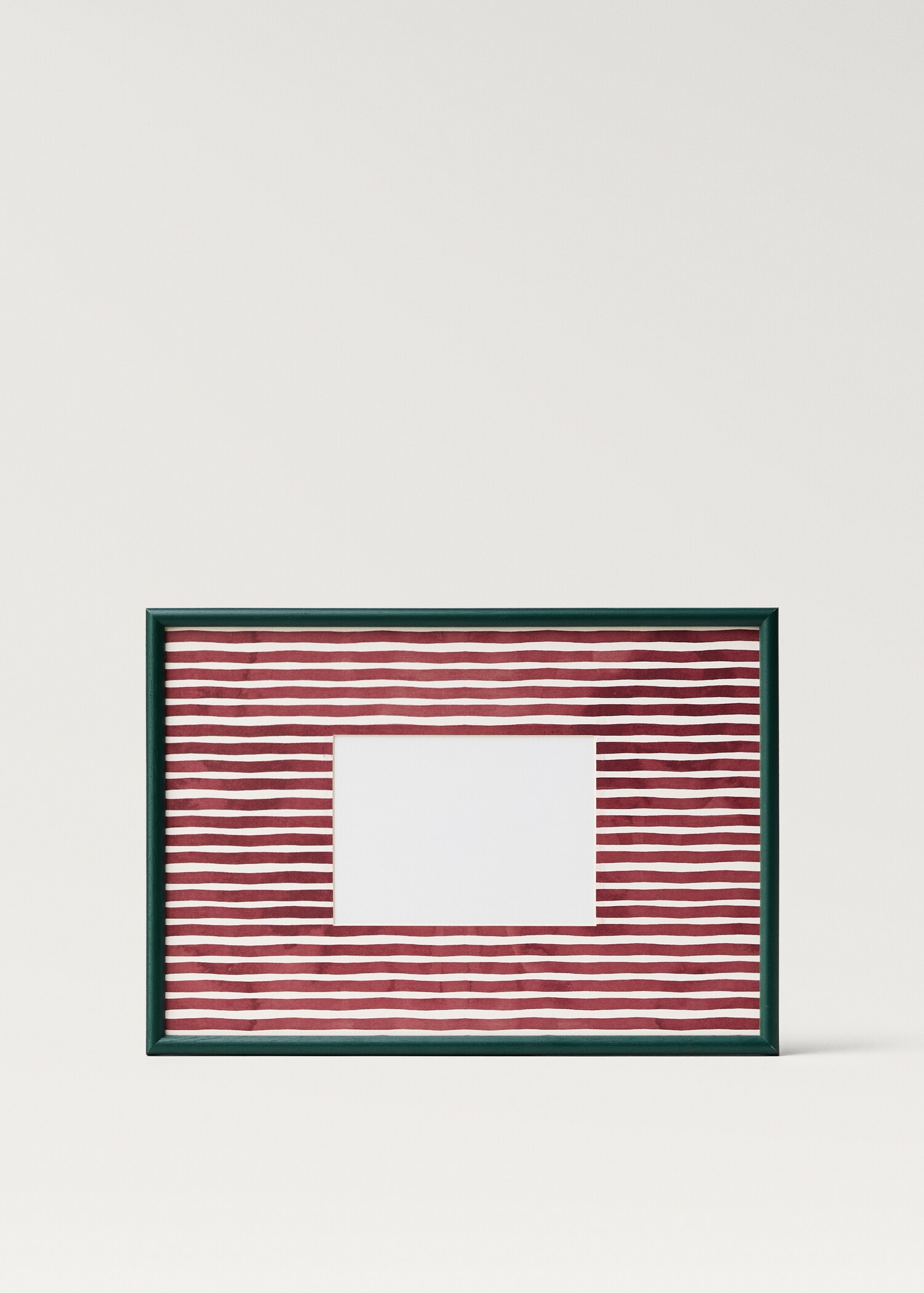 Medium wood frame with lines - Home | MANGO United Kingdom