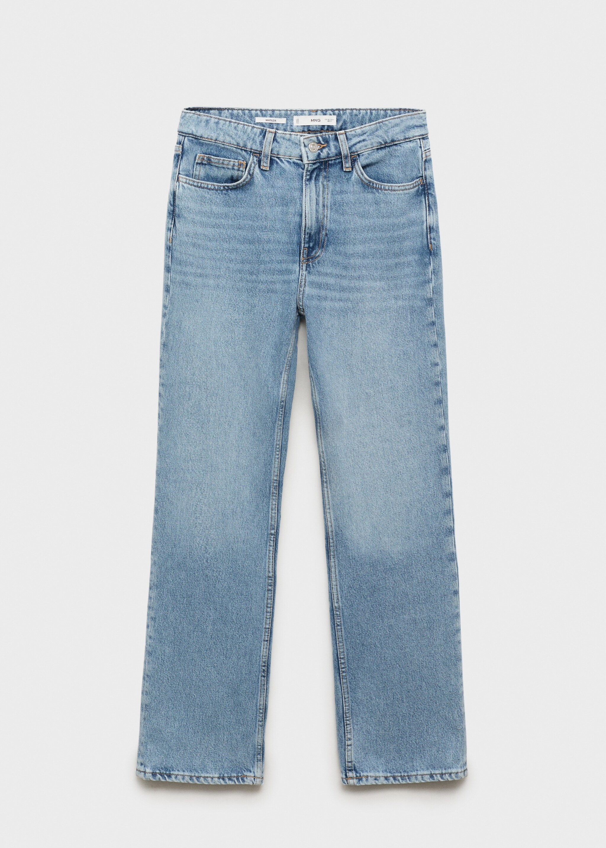 Matilda medium-rise straight-fit jeans - Article without model