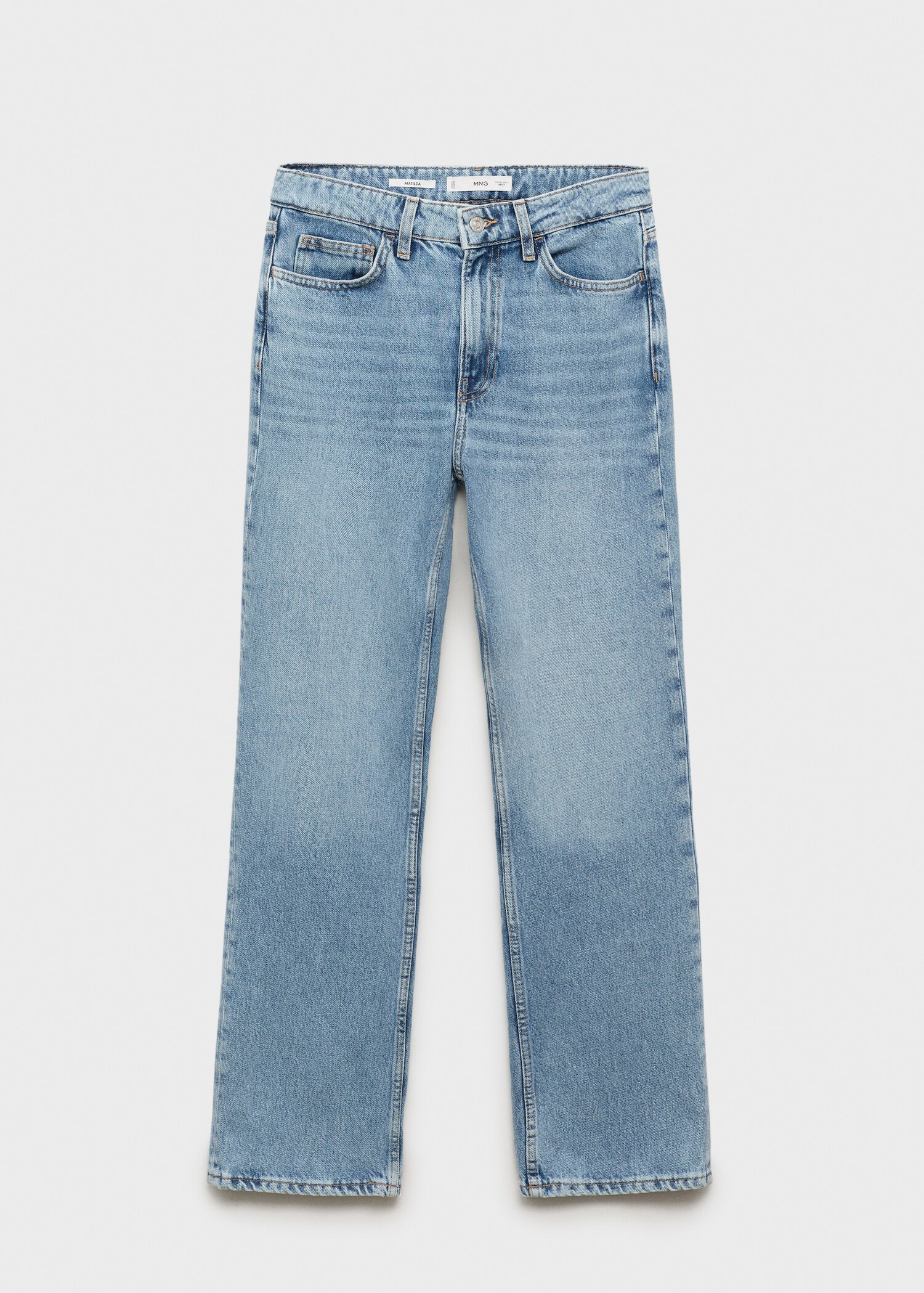 Matilda medium-rise straight-fit jeans - Article without model