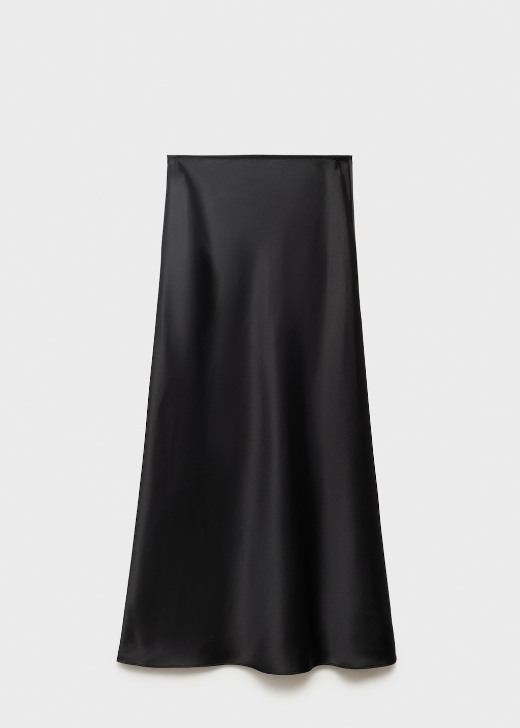 Satin long skirt - image 5
