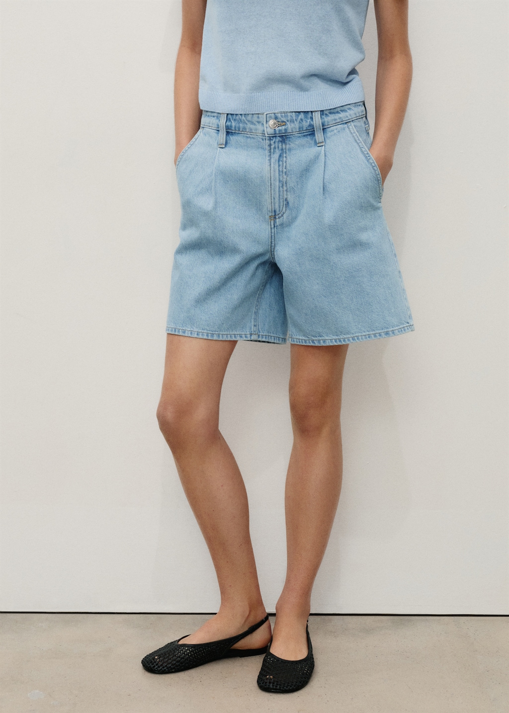 mid rise shorts