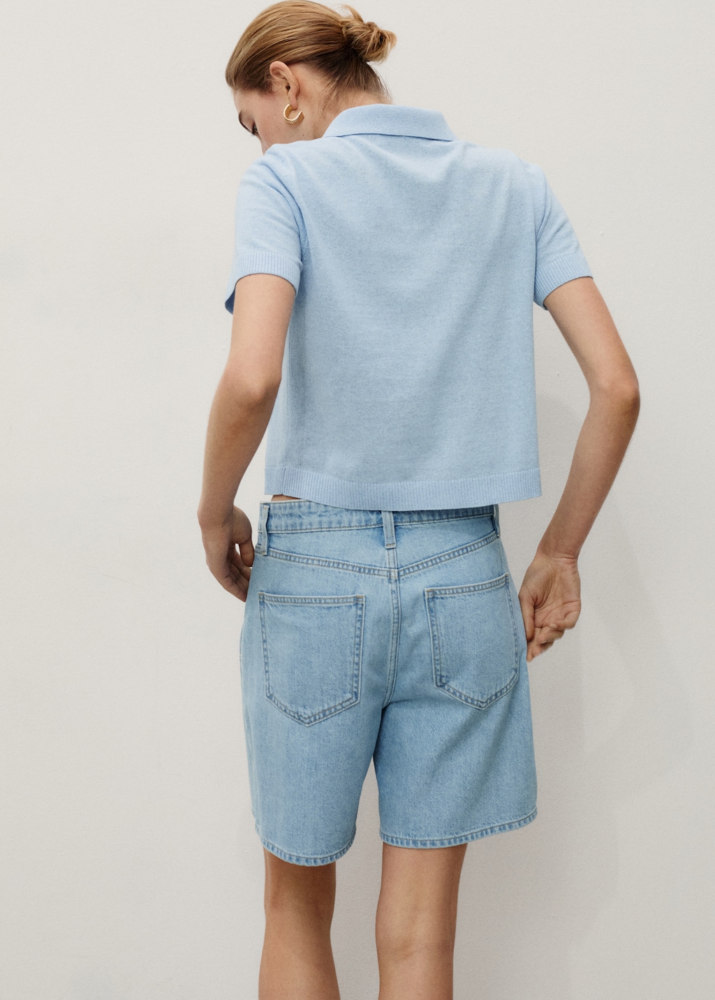 【BAON】Mashos Summer Raw Denim Bermuda Pants ?media_id=3628604136024767080