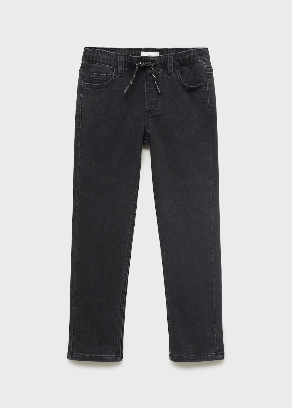 Comfy jeans with drawstring