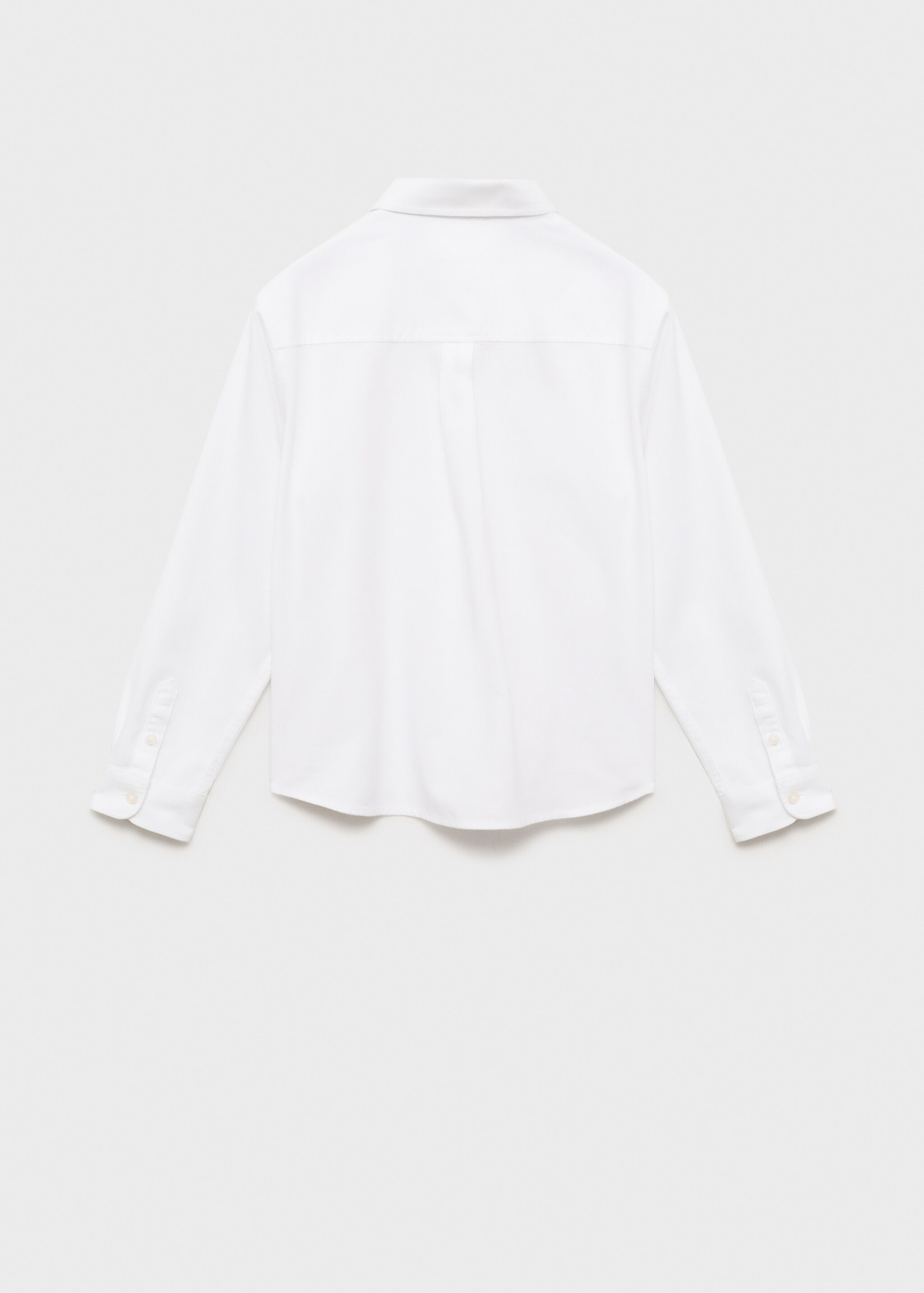 Slim-fit Oxford shirt - Reverse of the article