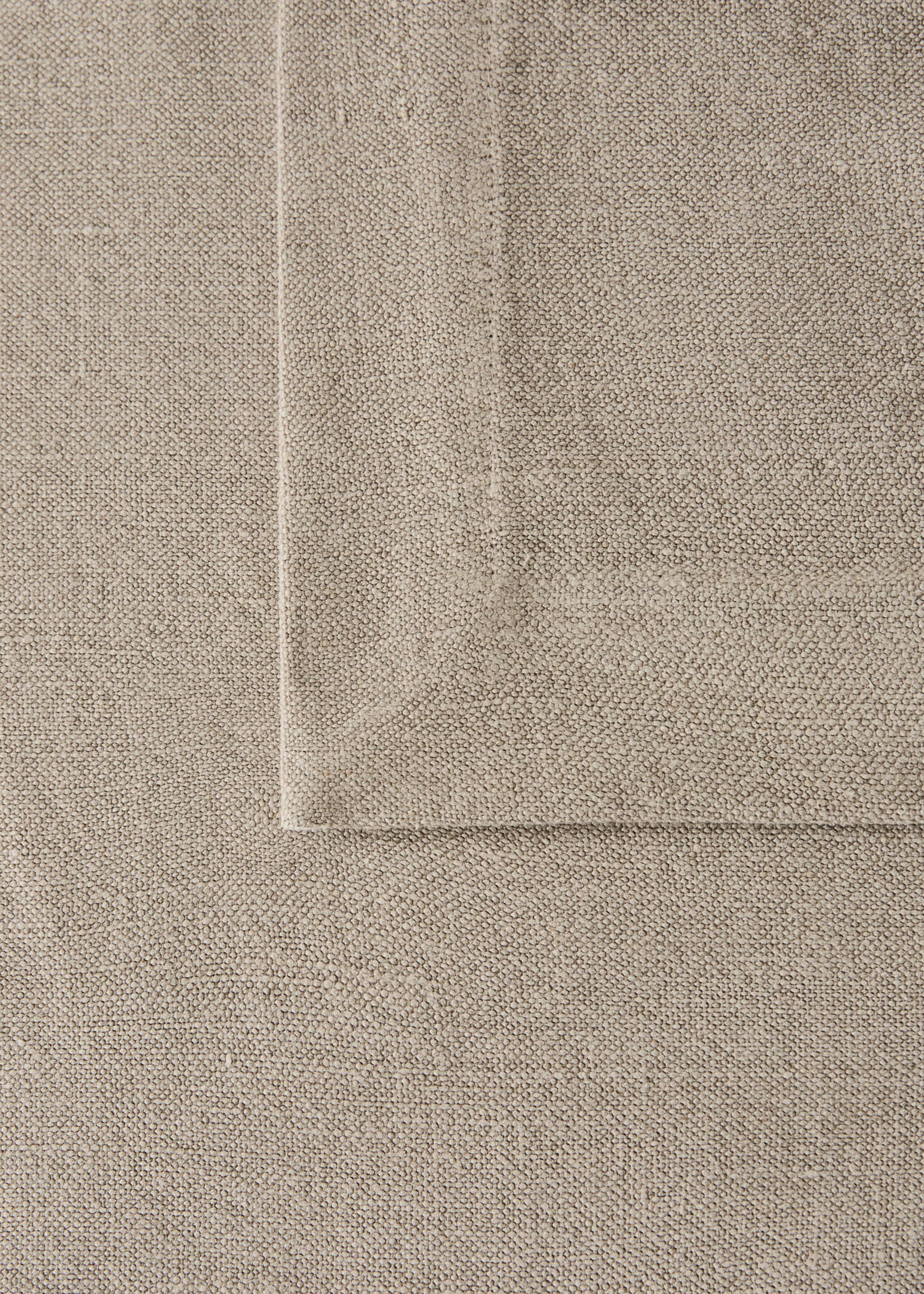 Garment-dyed linen bedspread  130/150 cm - Details of the article 1
