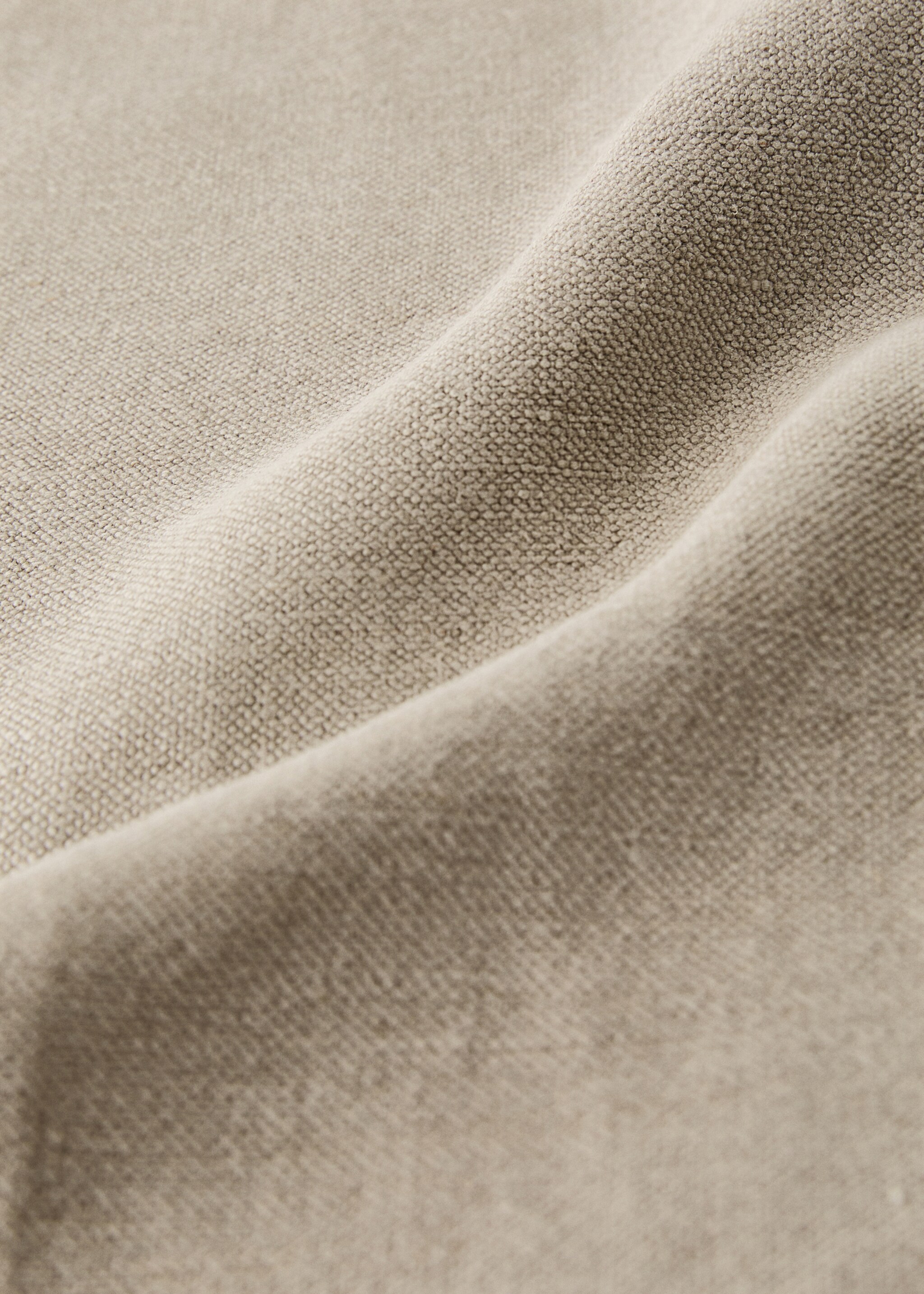 Garment-dyed linen bedspread  130/150 cm - Details of the article 2