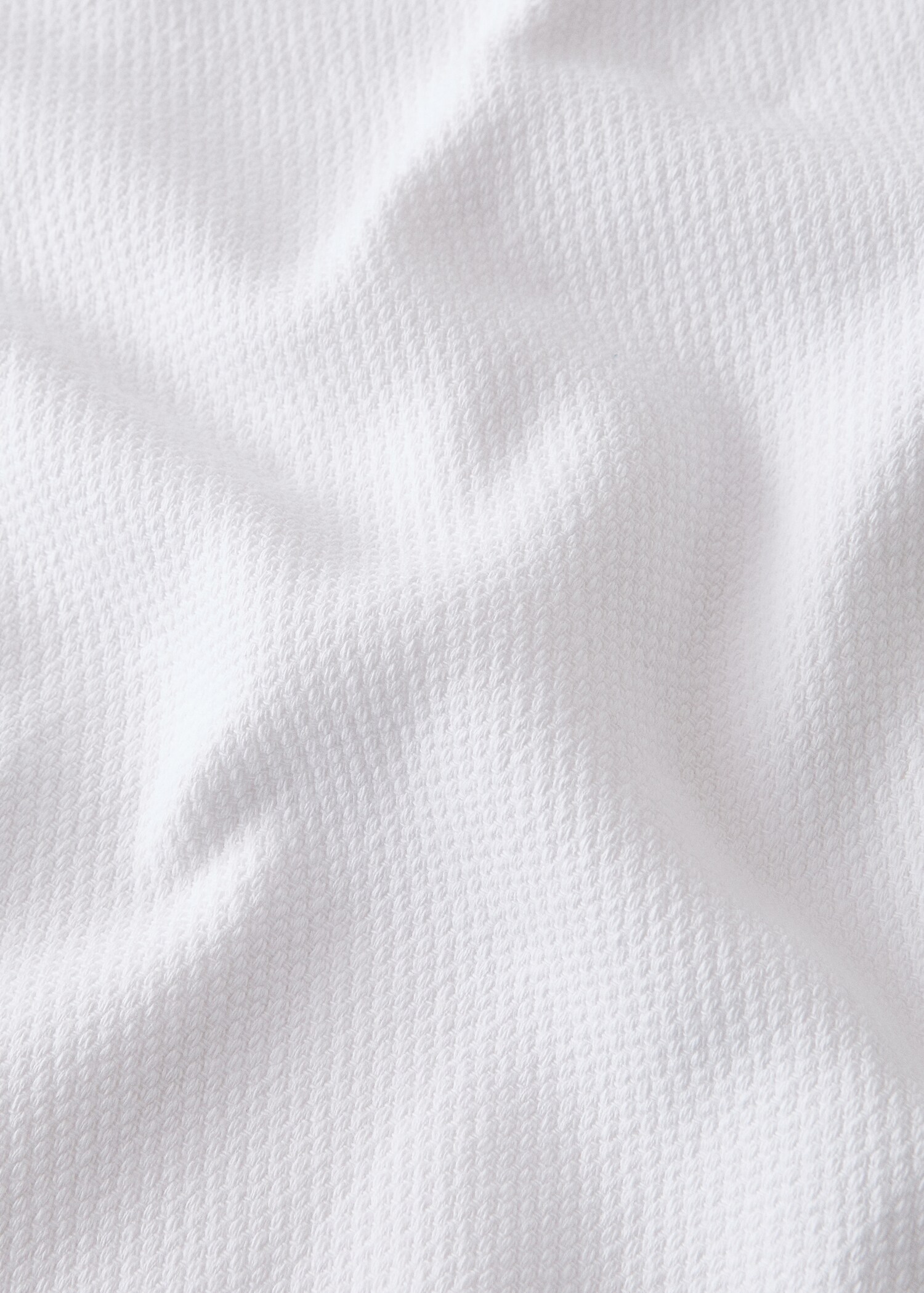Baumwoll-Tagesdecke mit Saumabschluss für Bettgröße 150/160 cm - Detail des Artikels 2
