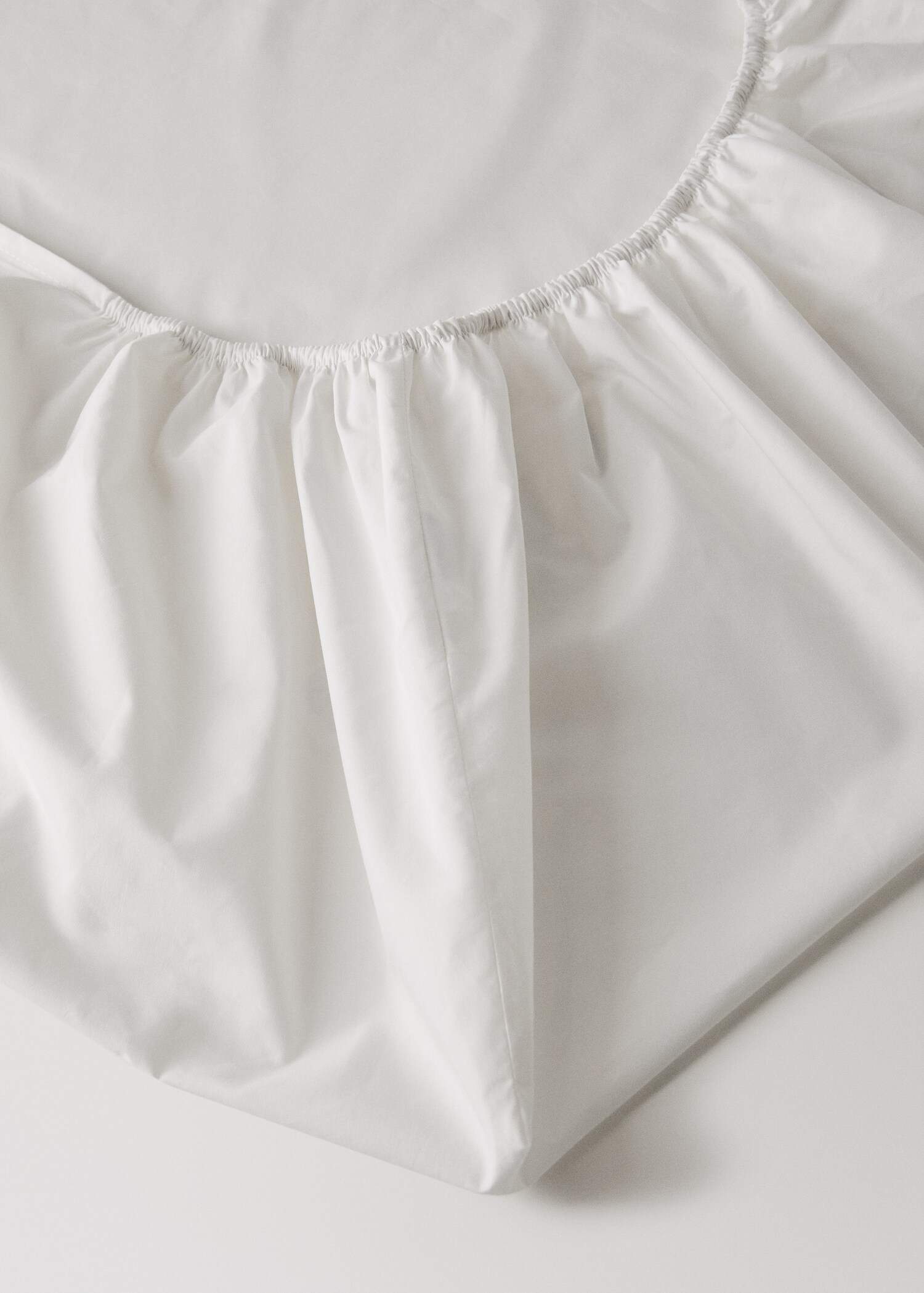 Drap-housse percale de coton lit 160 cm - Détail de l'article 1