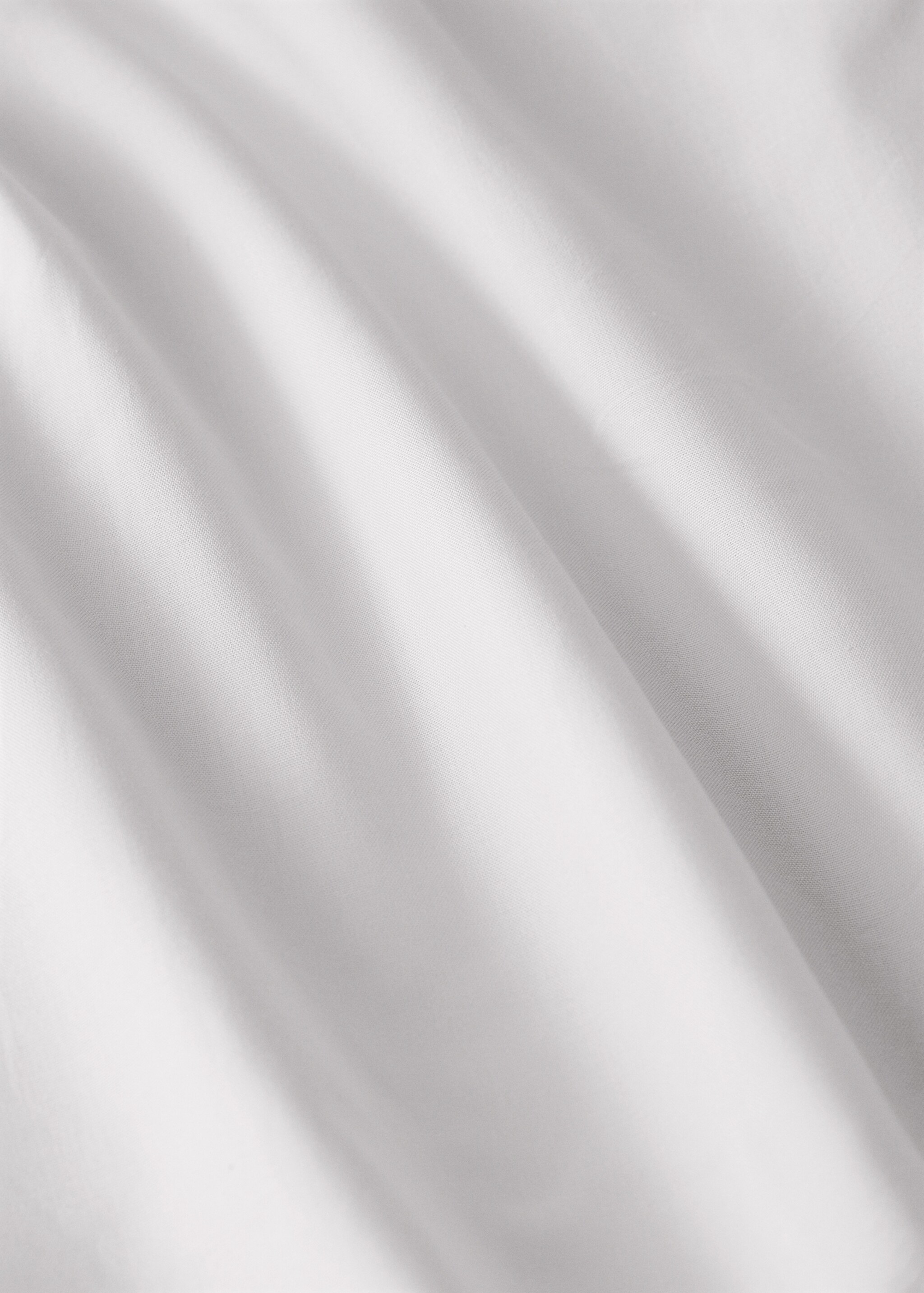 Oberlaken aus Baumwoll-Perkal für 160 cm Bett - Detail des Artikels 2, Grau. Ref: 17051544-00.