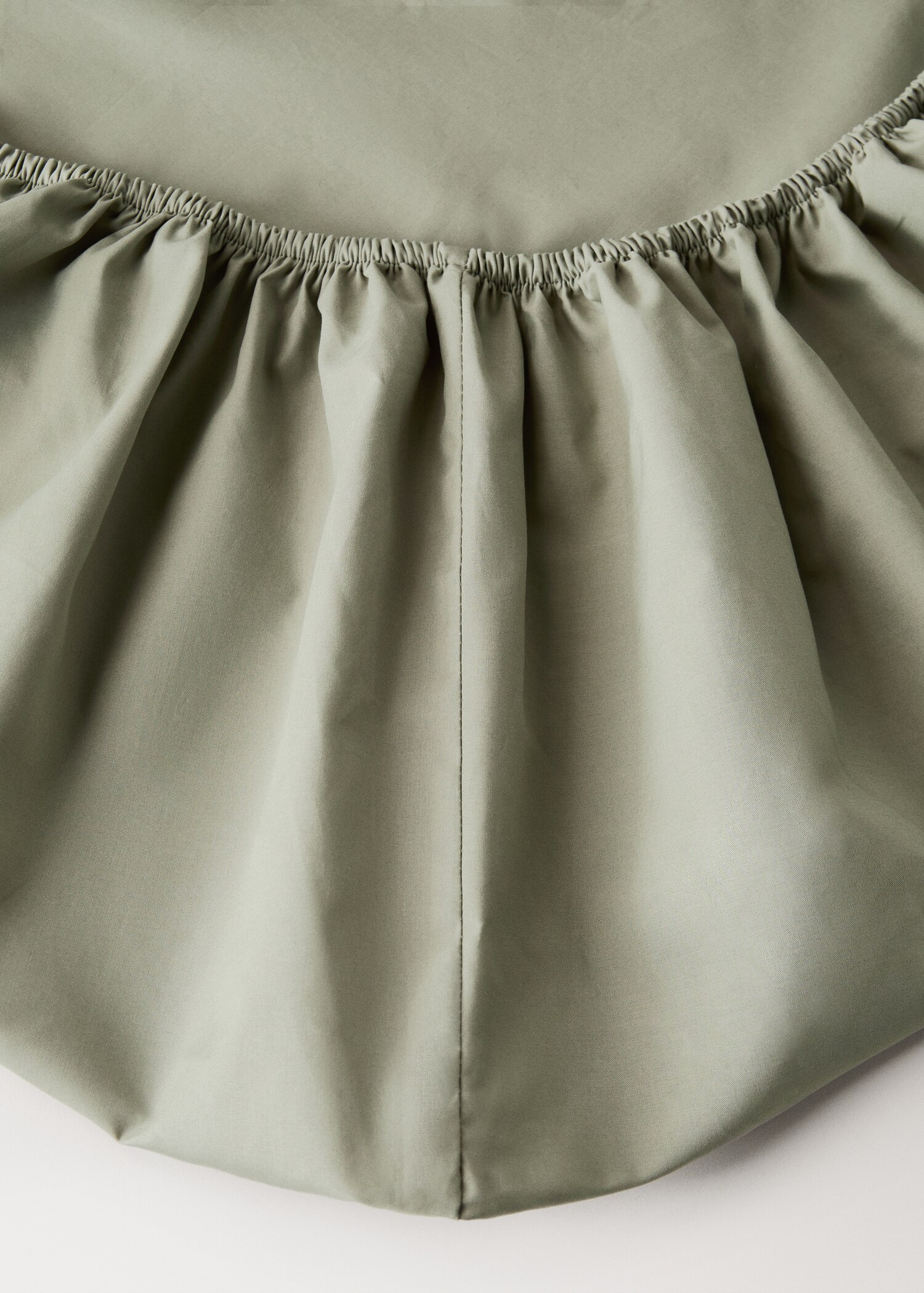 Percale cotton fitted sheet for 150 cm bed - Details of the article 1