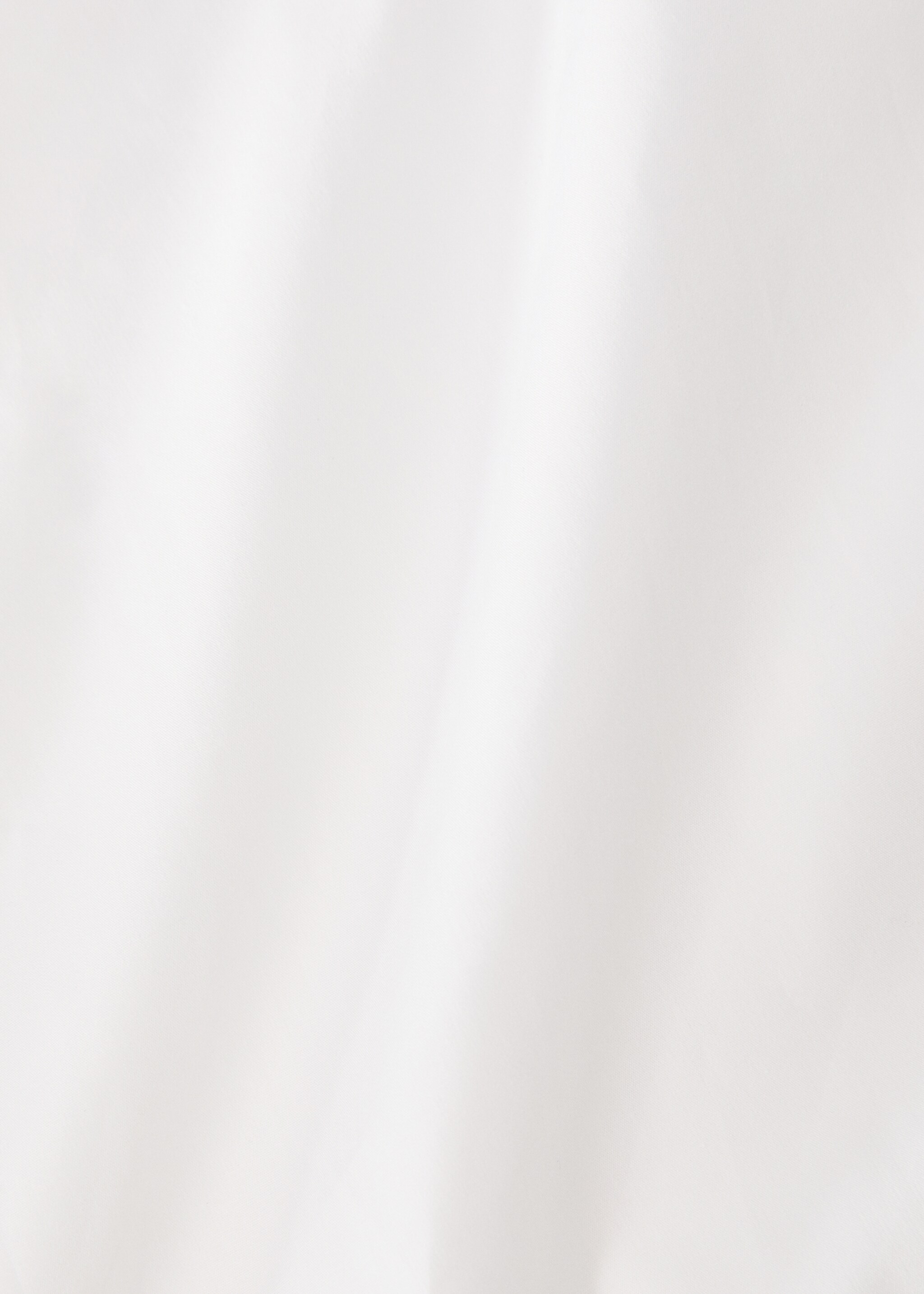 300-thread count percale cotton fitted sheet for 180 cm bed - Details of the article 2, Ecru. Ref: 17051552-00.