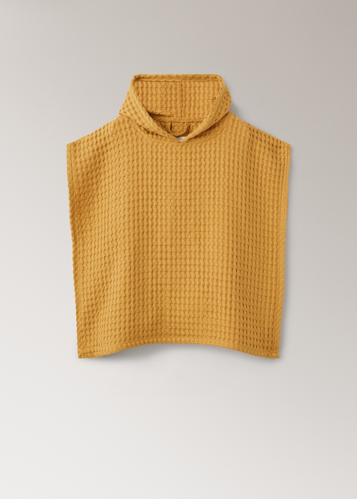 Children's waffle cotton dressing gown - Article without model