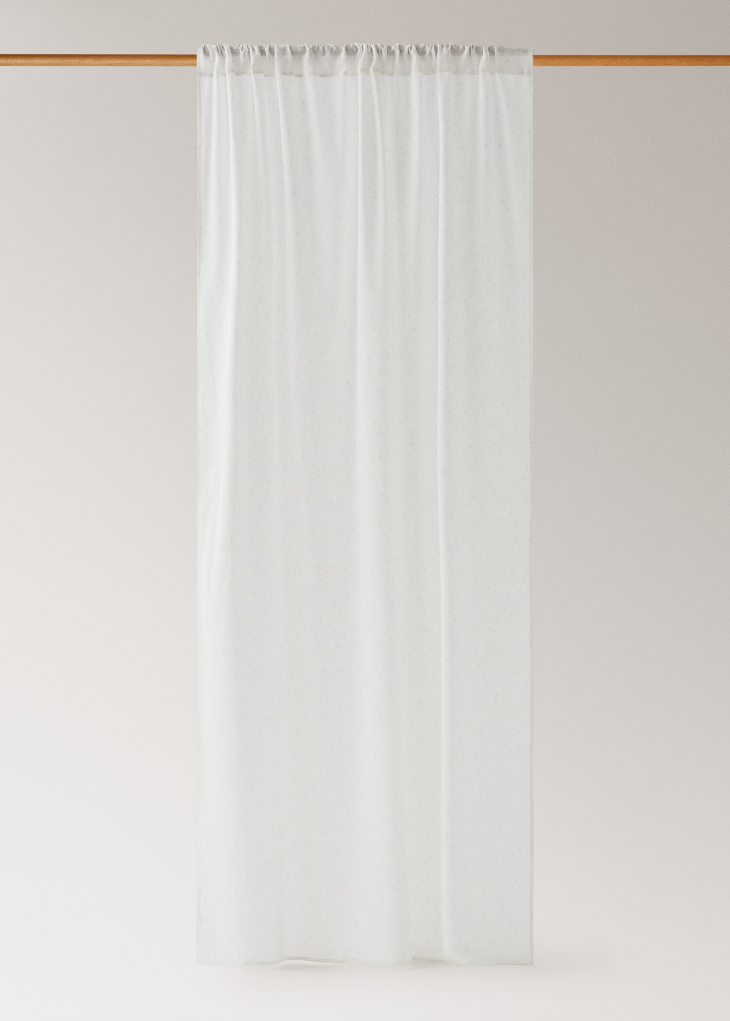 Children's cotton curtain with star print - Article without model