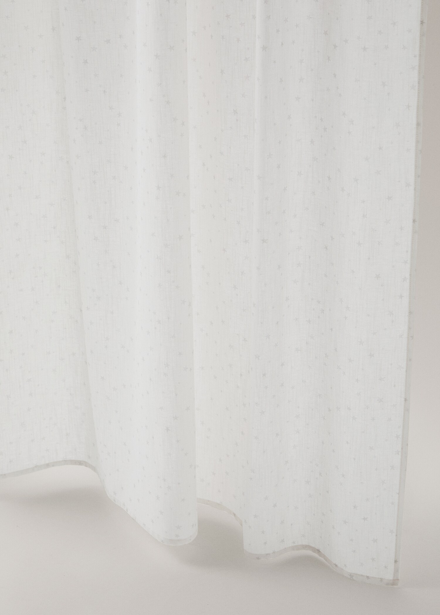 Children's cotton curtain with star print - Details of the article 1