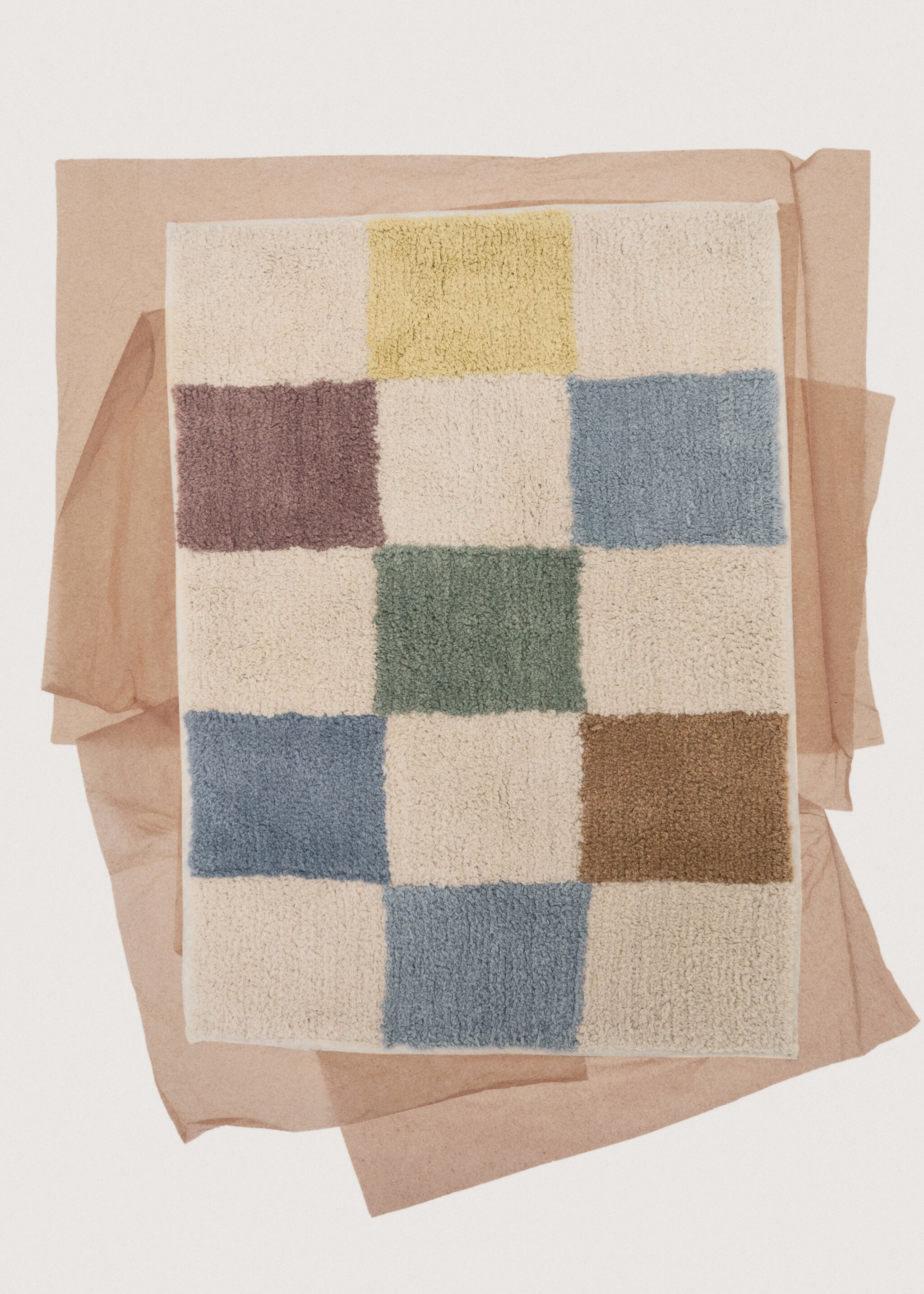 Children's colored bathroom mat - Details of the article 7, Off White. Ref: 17051571-00.