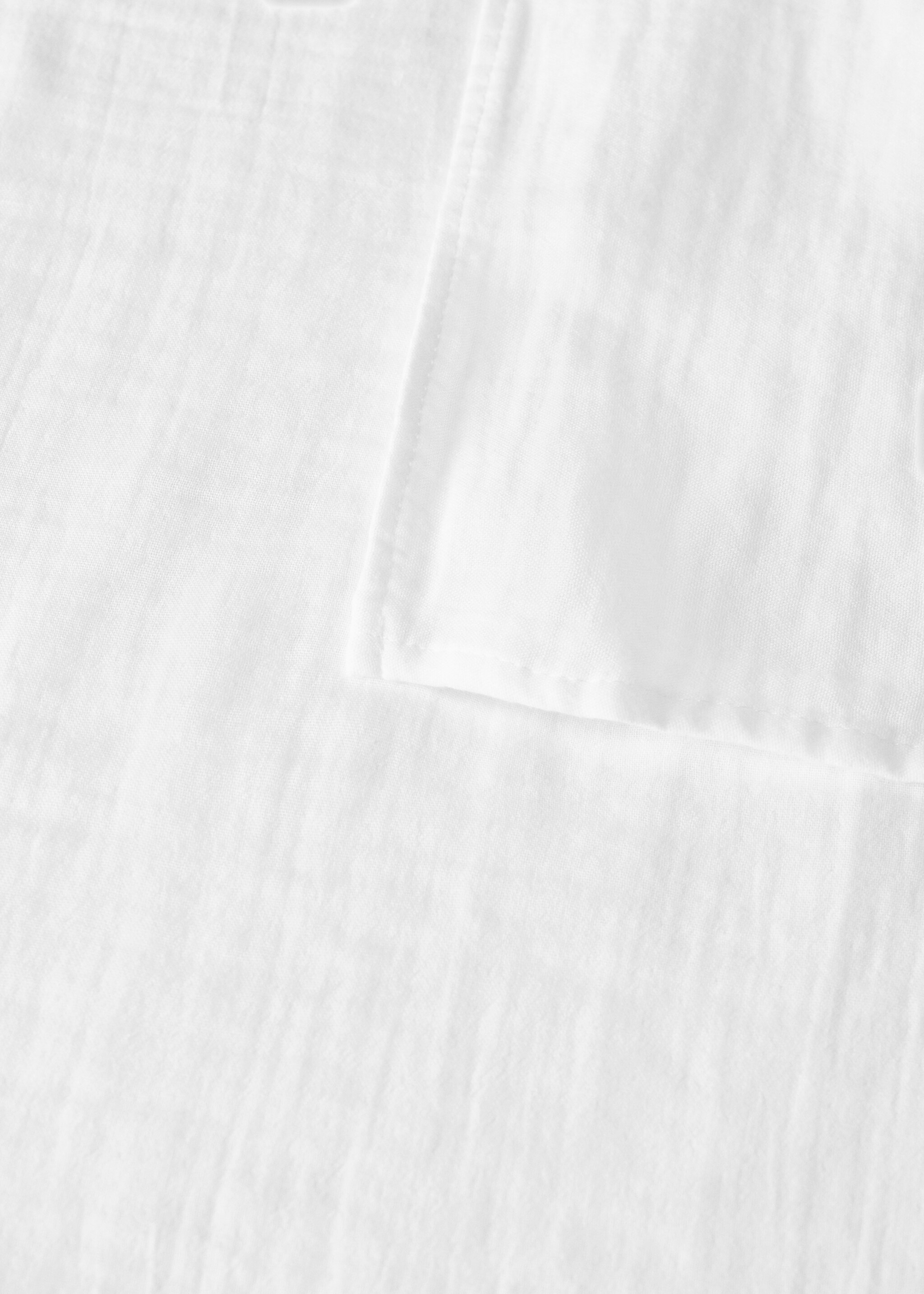 Baby muslin cotton texture - Pormenor do artigo 2, Branco. Ref: 17051573-00.