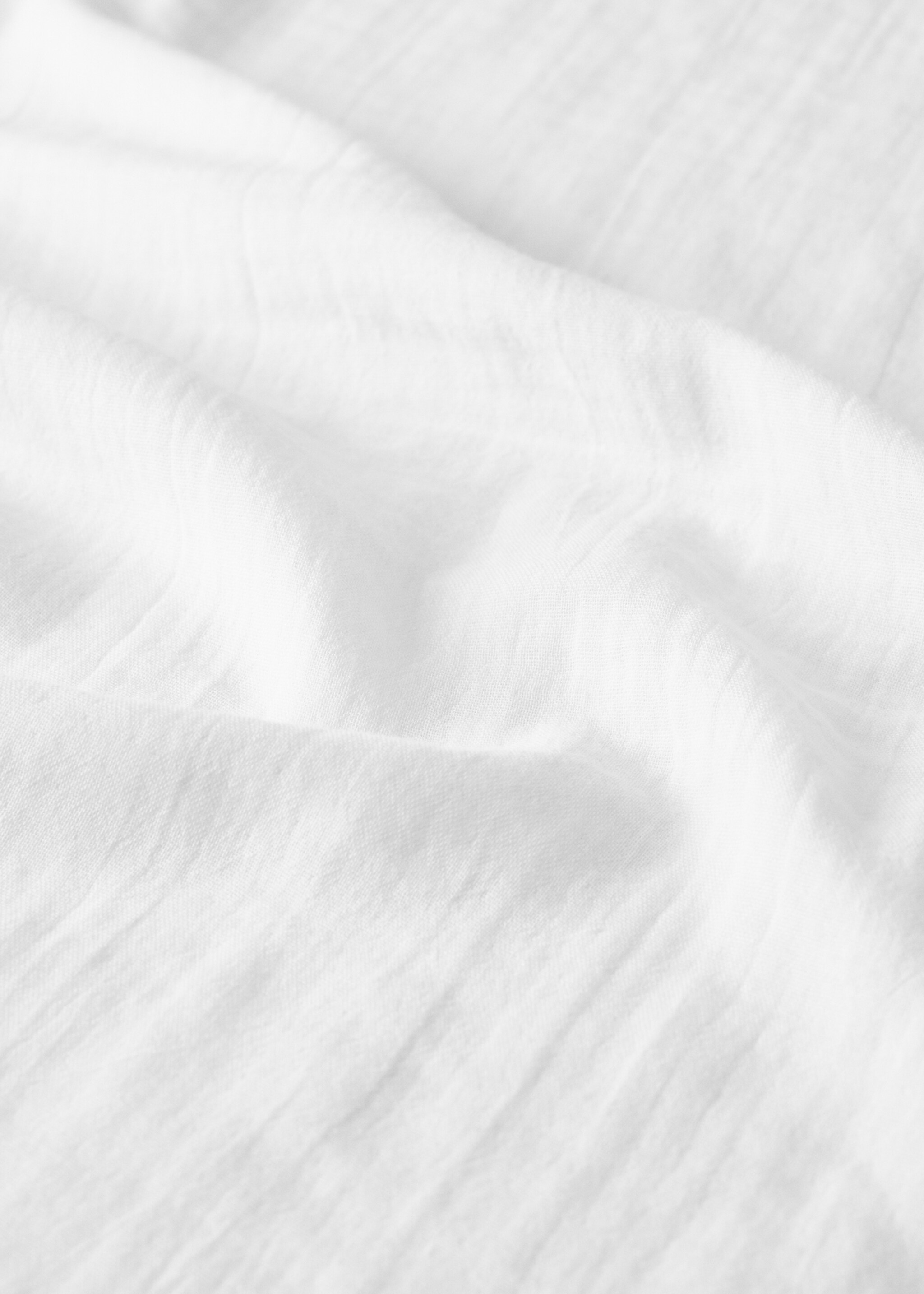 Baby muslin cotton texture - Pormenor do artigo 3, Branco. Ref: 17051573-00.