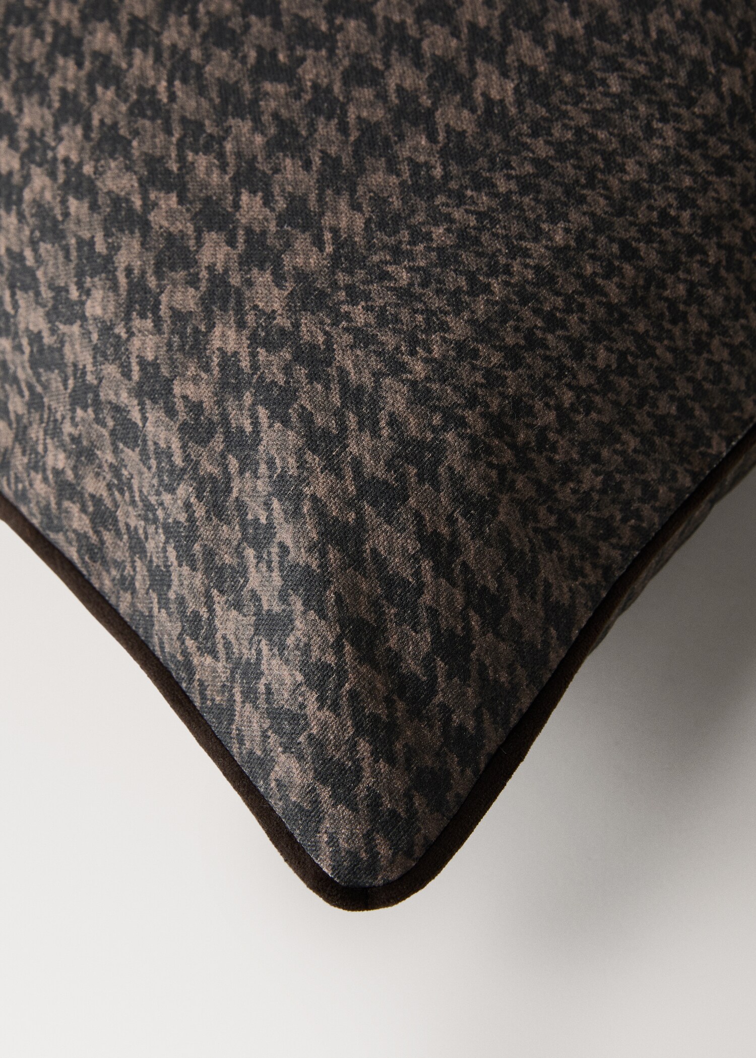 Funda cojín pata de gallo ribete - Detalle del artículo 2