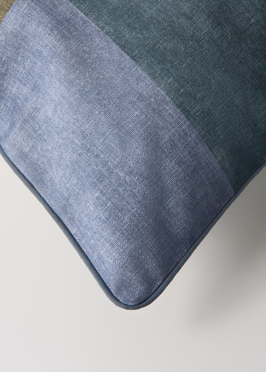 Cotton cushion cover with abstract print 40x60 cm