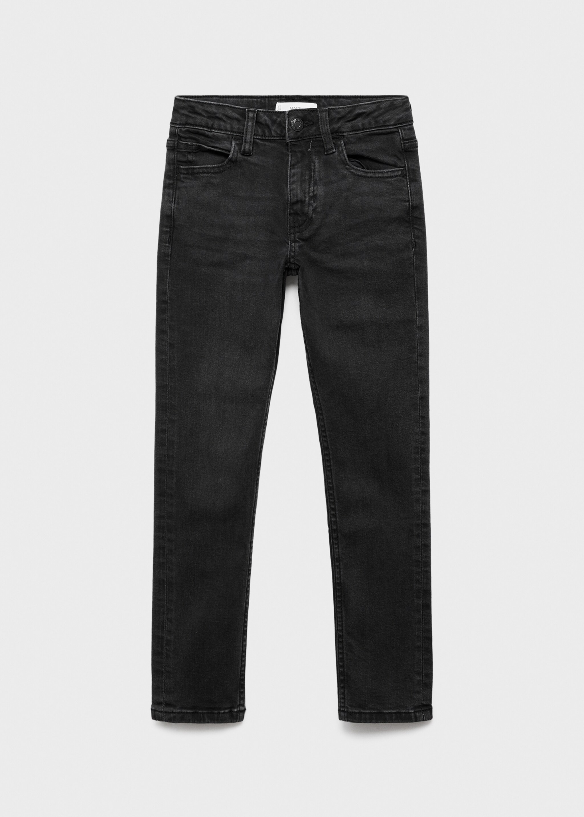 Skinny jeans - Article without model, Black denim. Ref: 17052029-00.