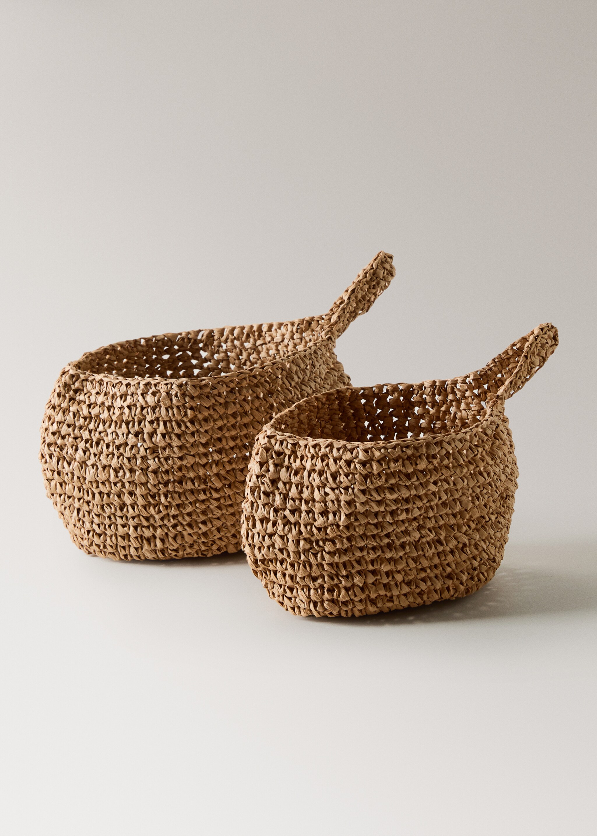 Hanging paper basket - Details of the article 1, Brown. Ref: 17052030-00.
