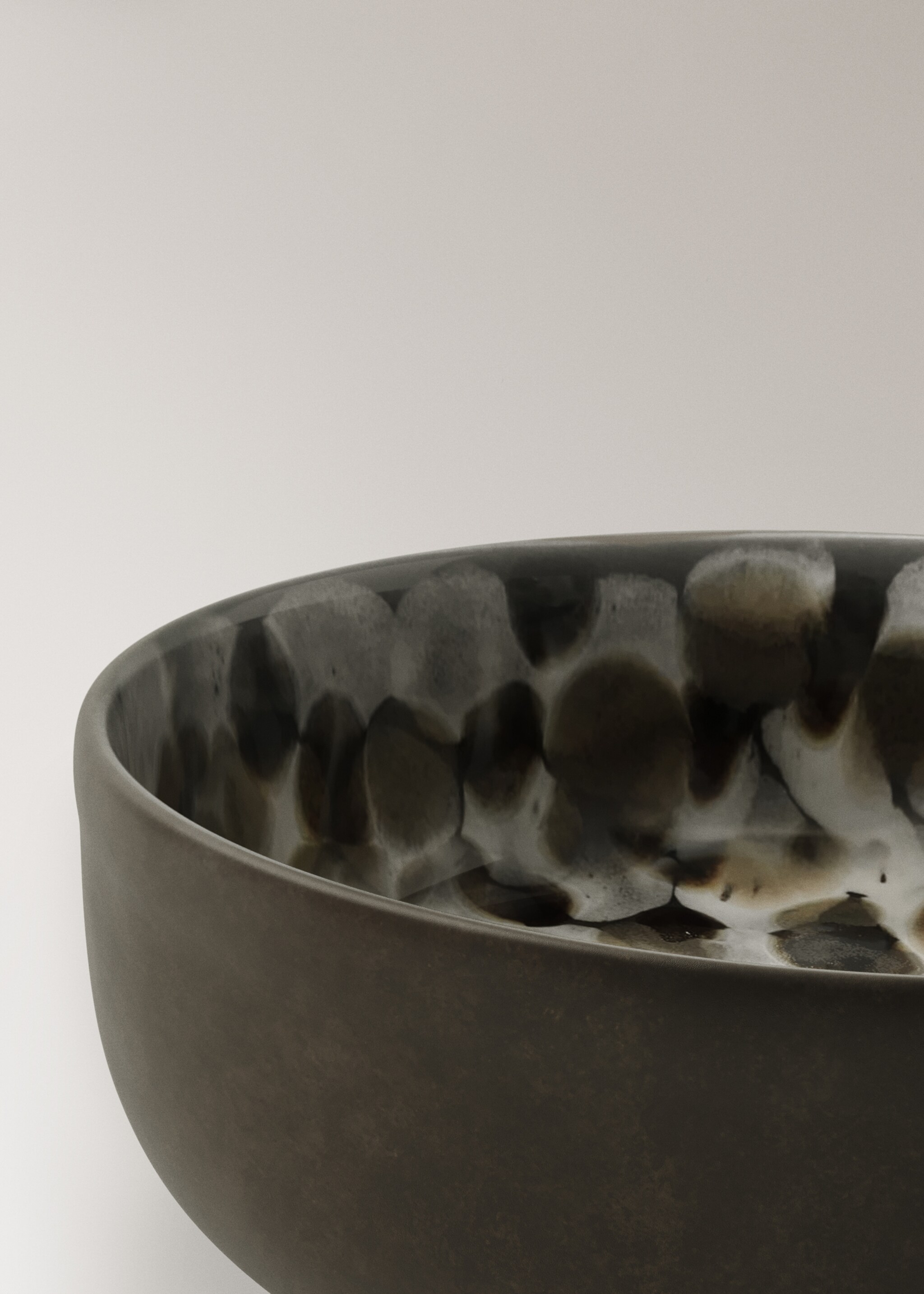 Bowl onix - Details of the article 1, Coffee. Ref: 17052032-00.
