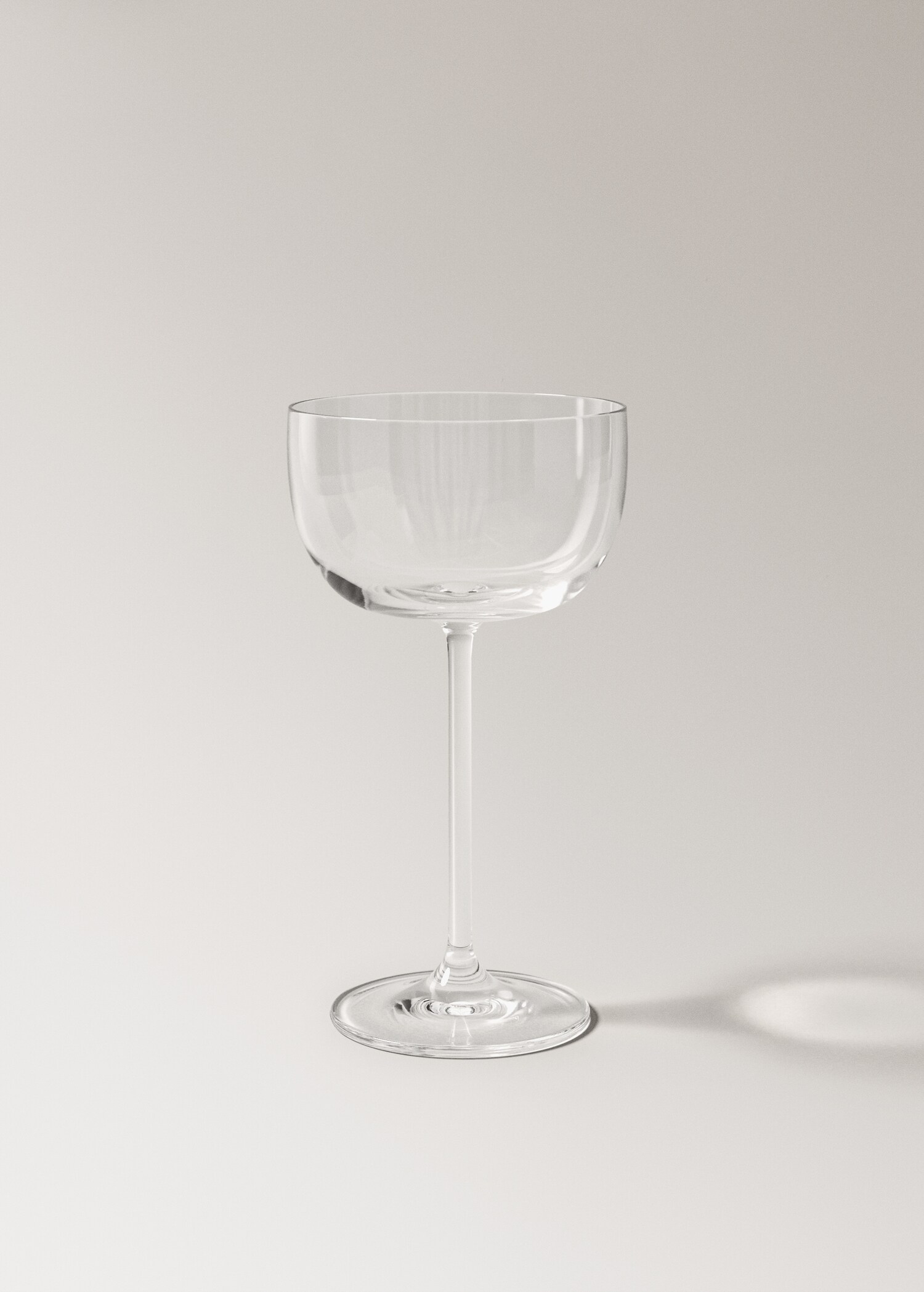 Crystalline wine glass - Article without model