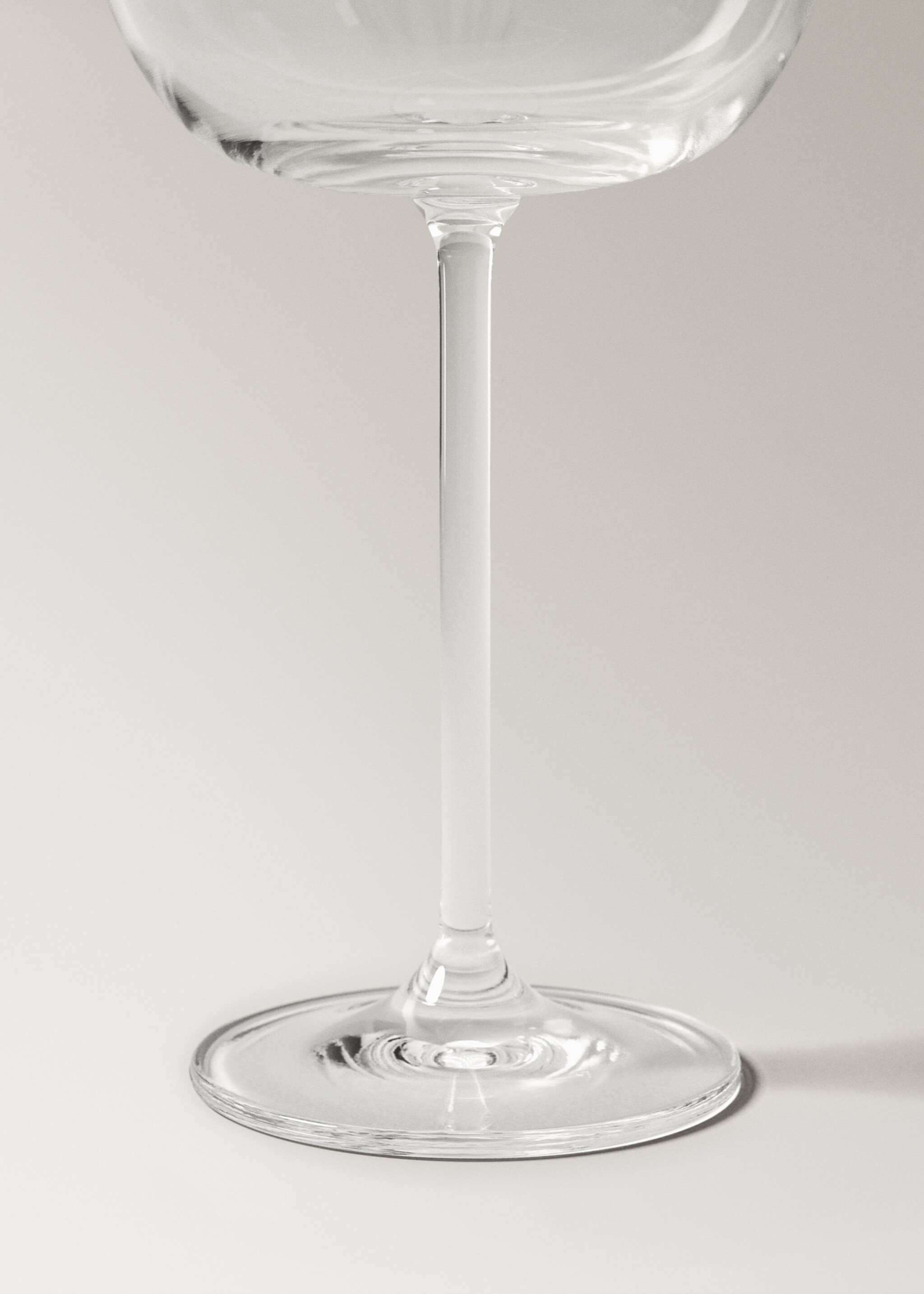 Verre à vin en cristal - Détail de l'article 2, Blanc cassé. Ref: 17052033-00.