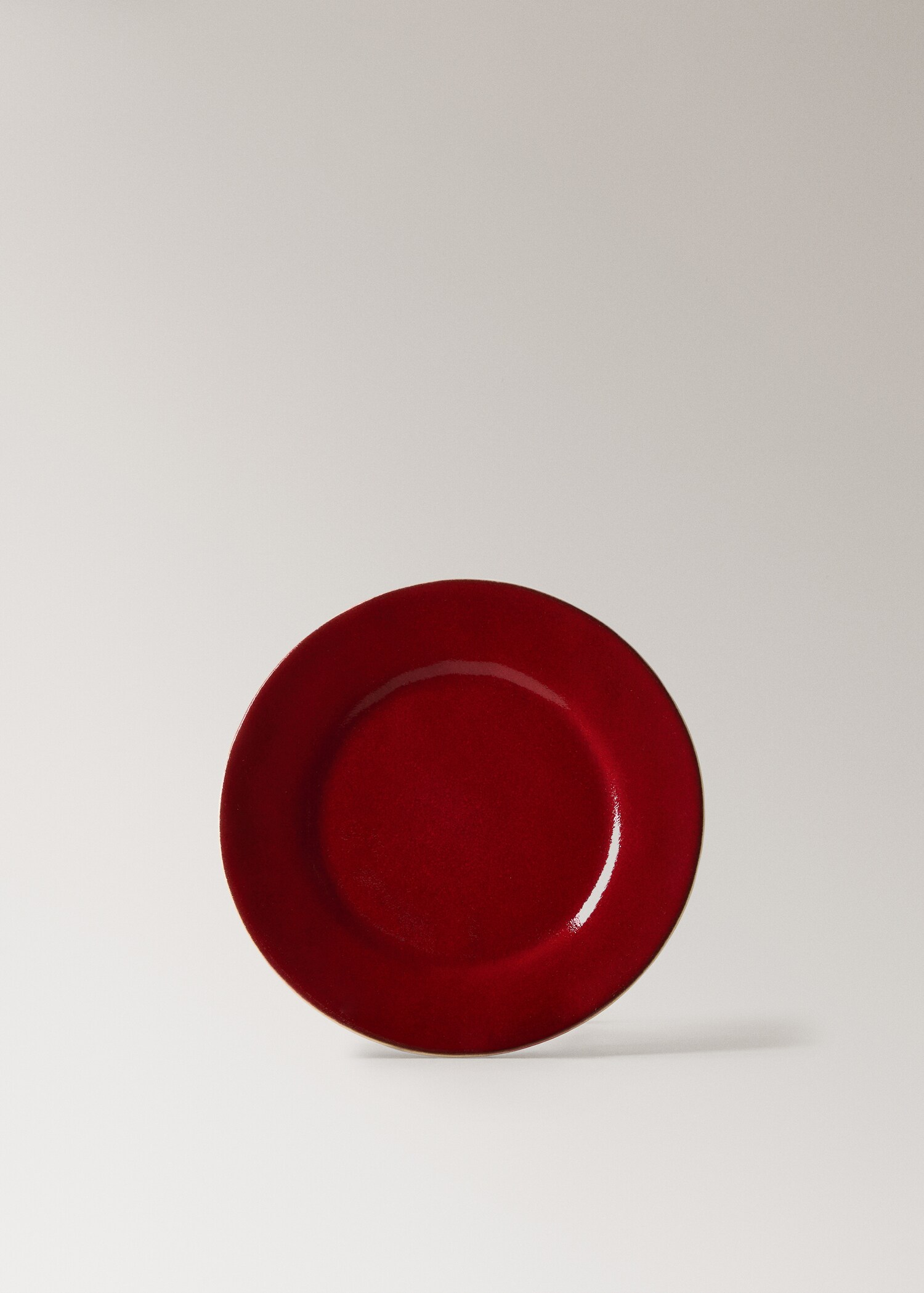 Assiette à dessert style organique - Article sans modèle
