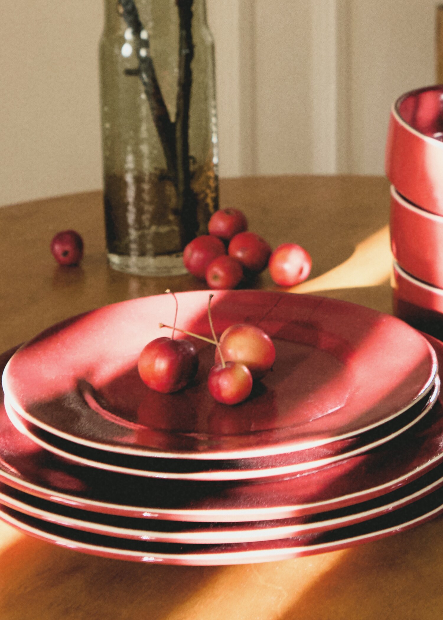 Assiette à dessert style organique - Détail de l'article 6