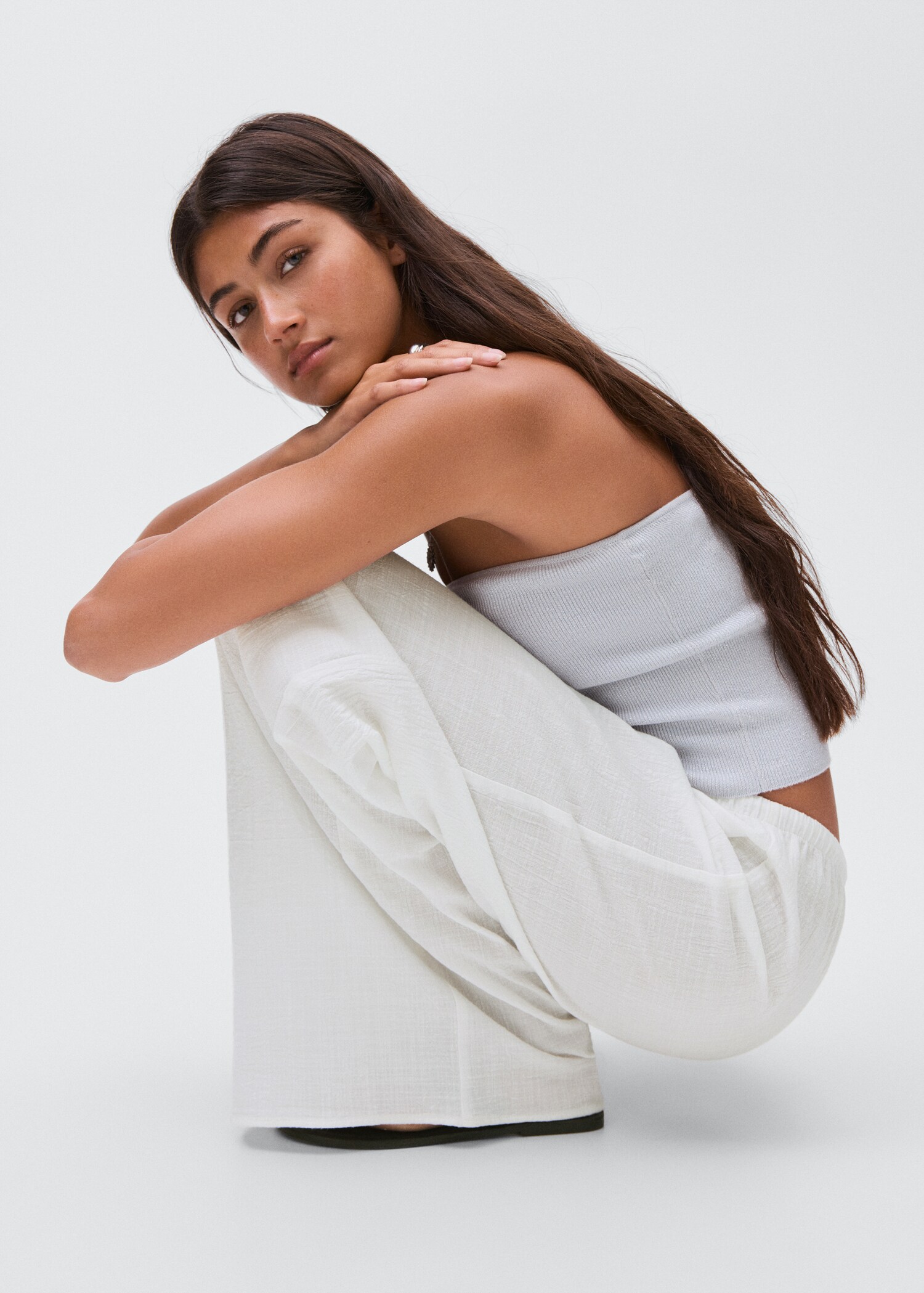 Organic cotton trousers - Details of the article 2