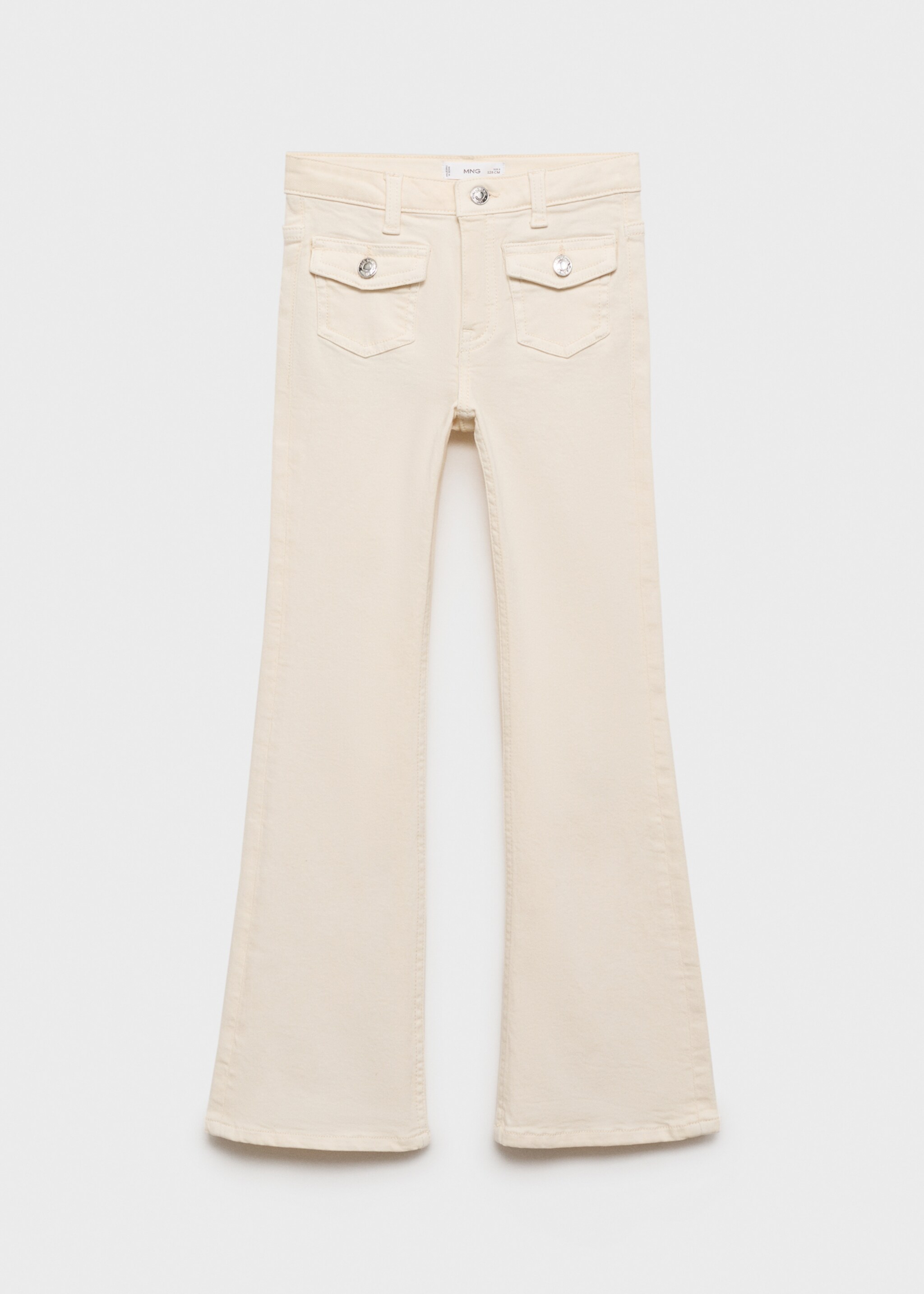 Flared jeans with pocket - Article without model