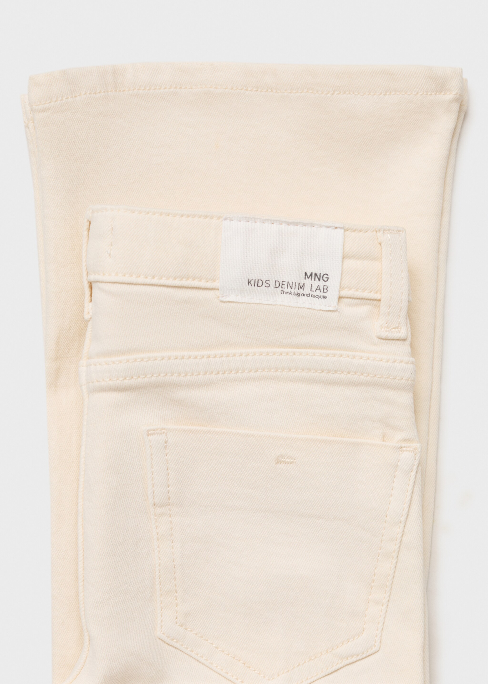 Flared jeans with pocket - Details of the article 0