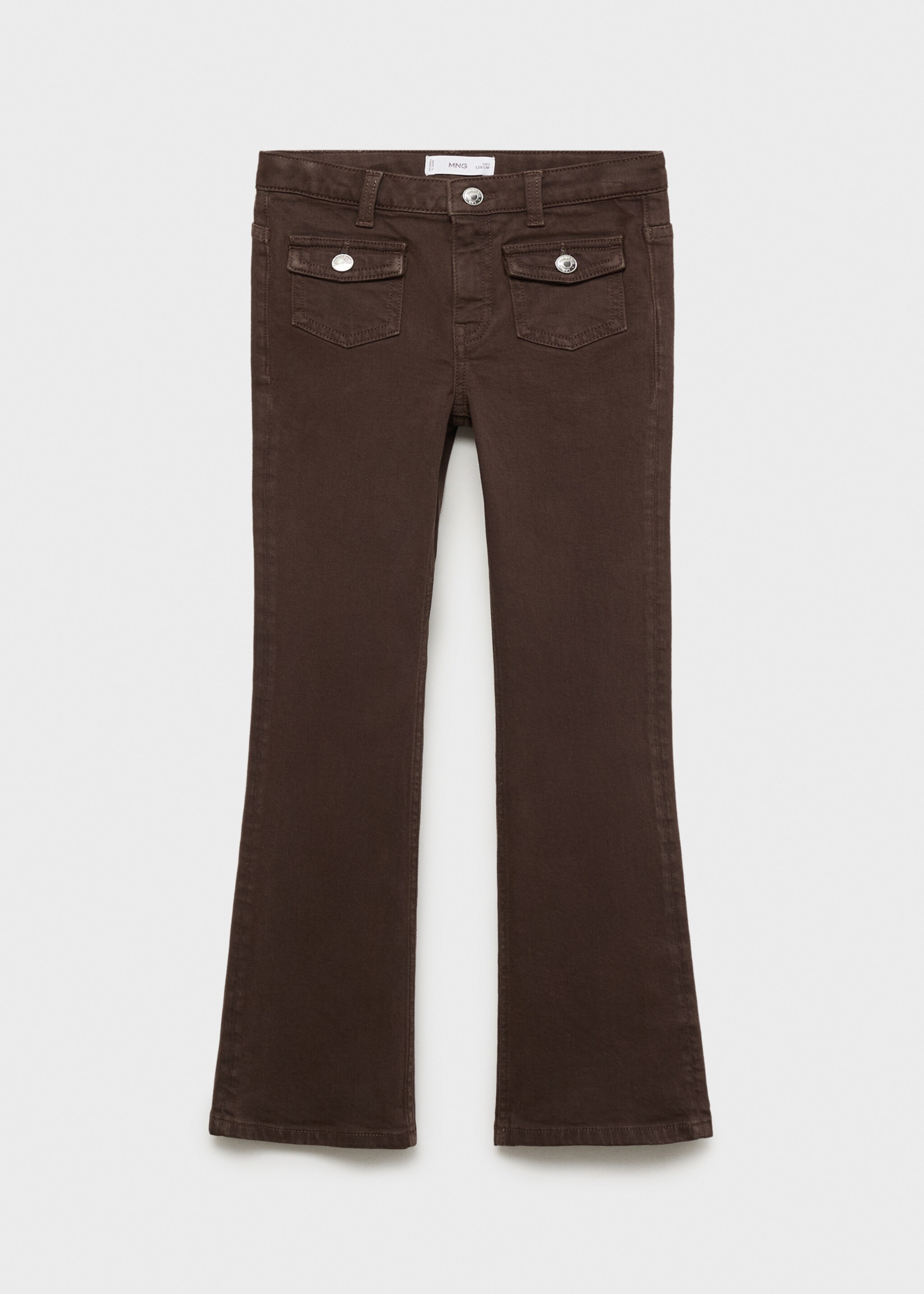 Flared jeans with pocket - Article without model