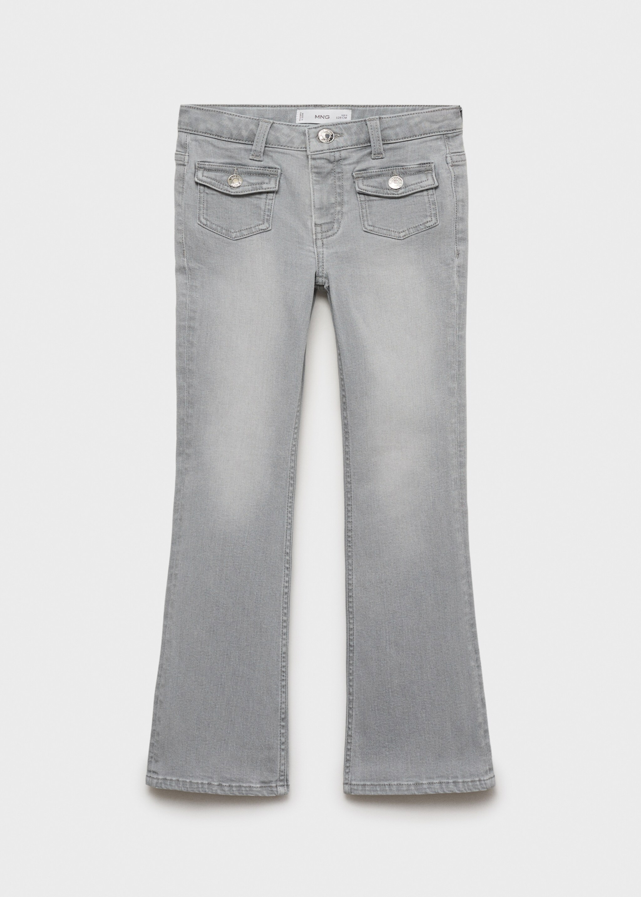 Flared jeans with pocket - Article without model