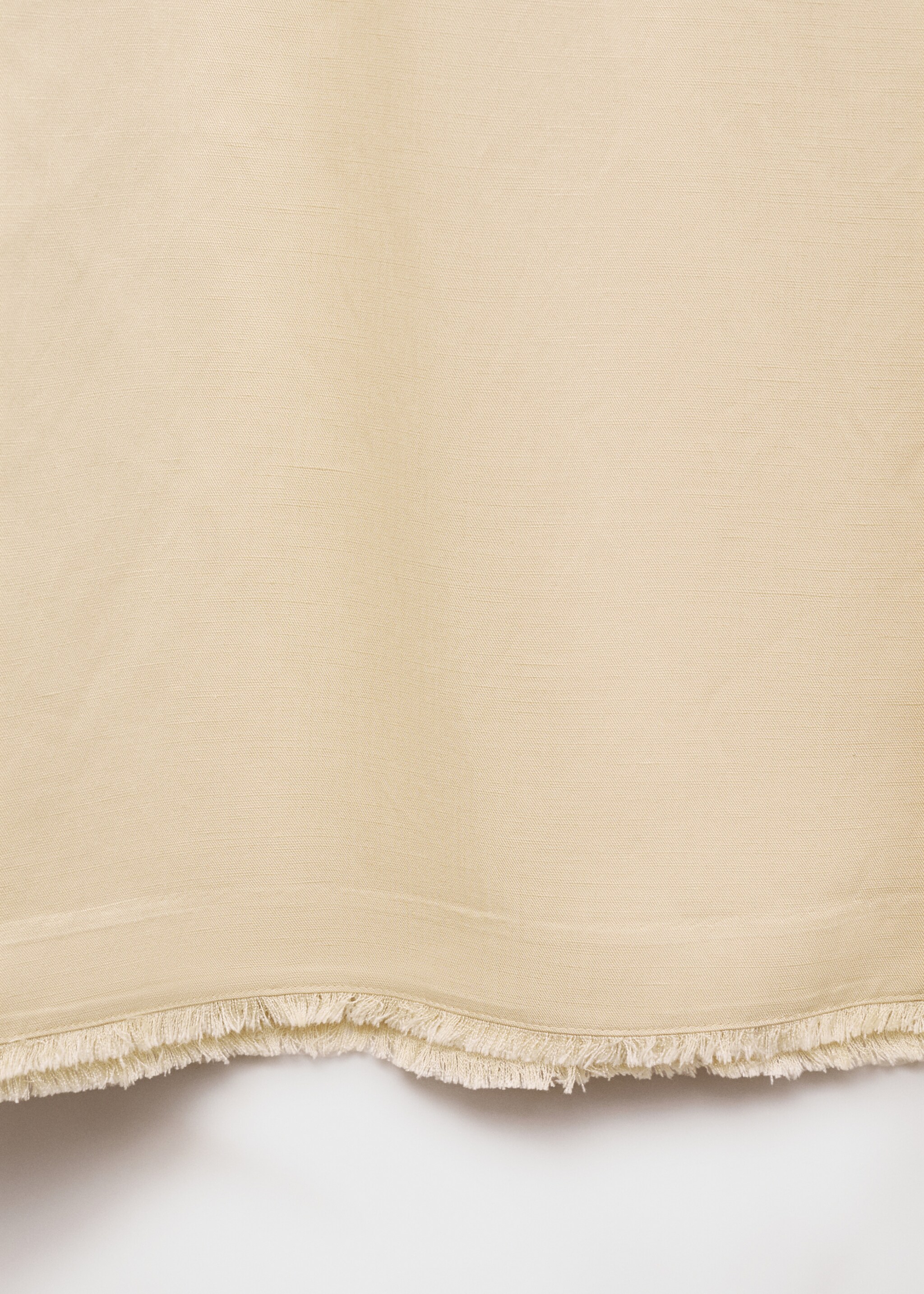 Midi skirt with frayed ends - Details of the article 0