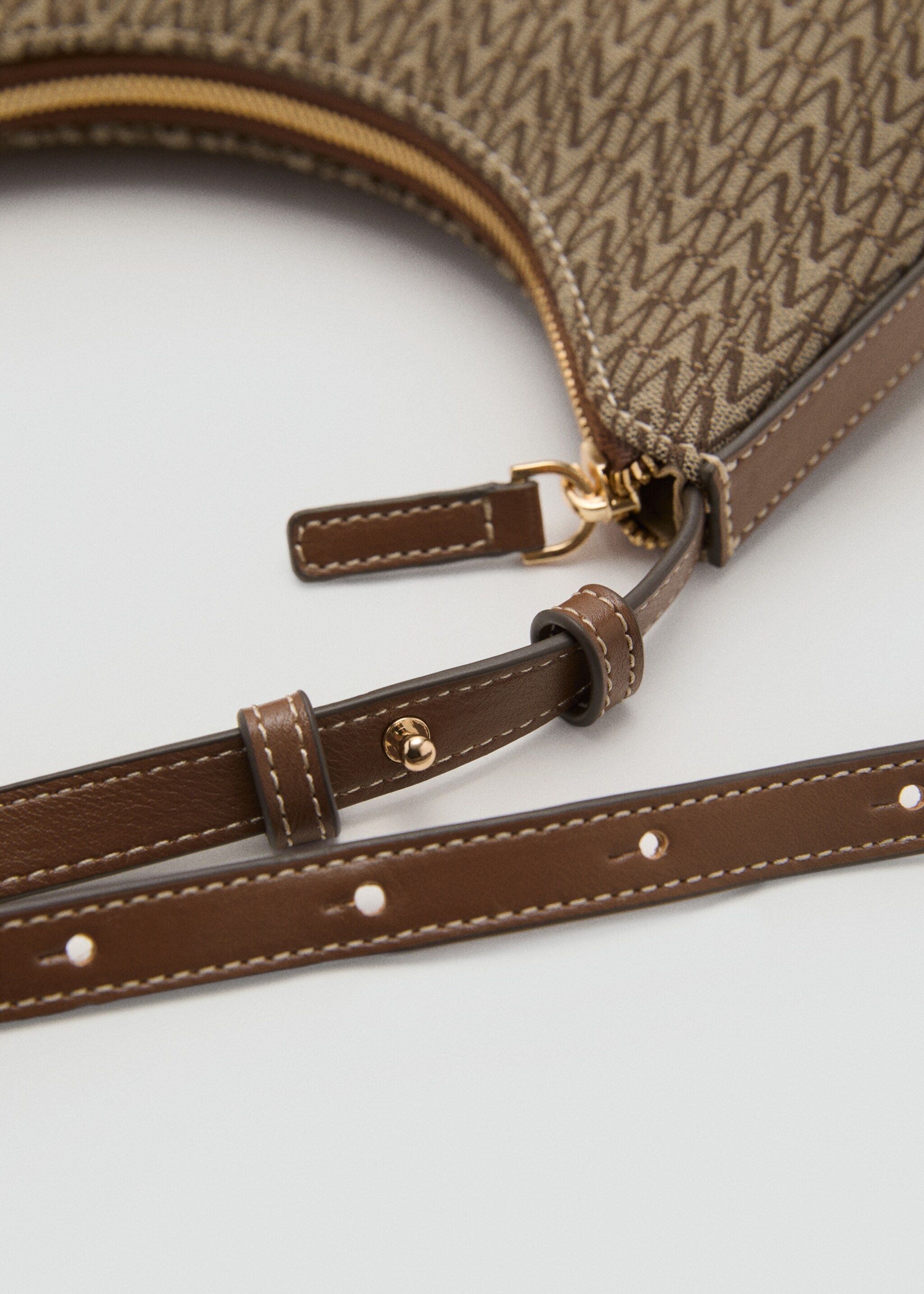 Shoulder bag with printed logo - Details of the article 4