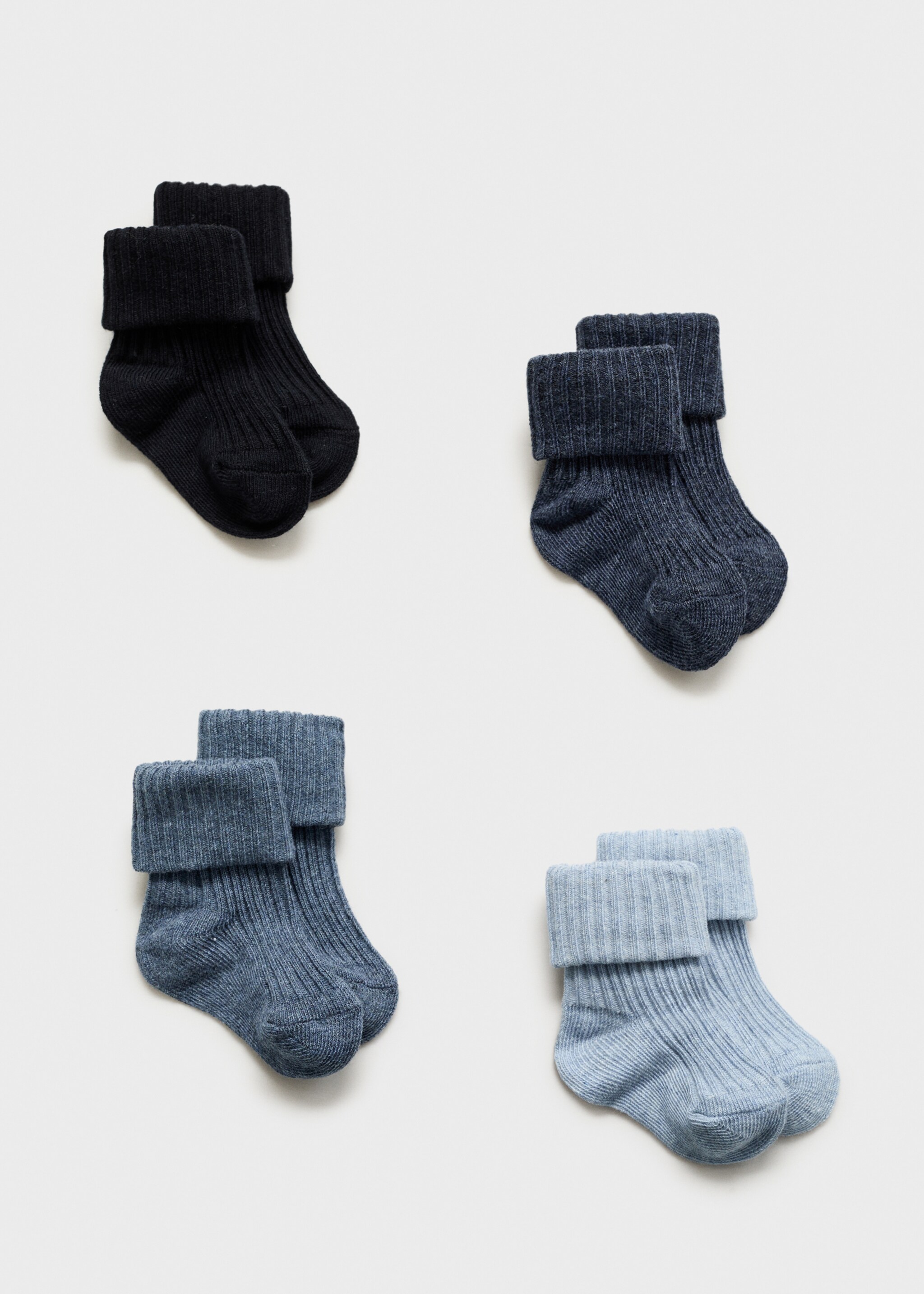 4er-Pack Rippsocken - Artikel ohne Model