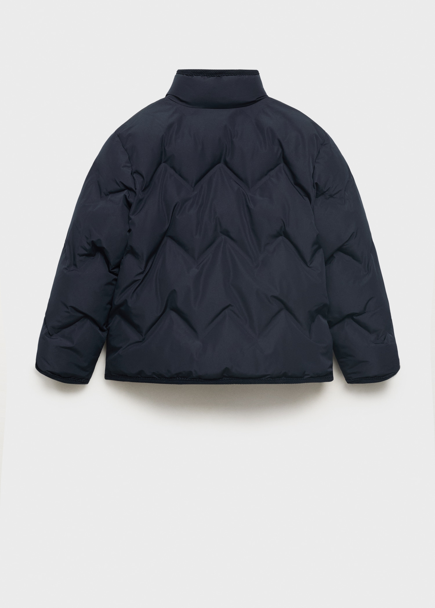Quilted coat - Reverse of the article