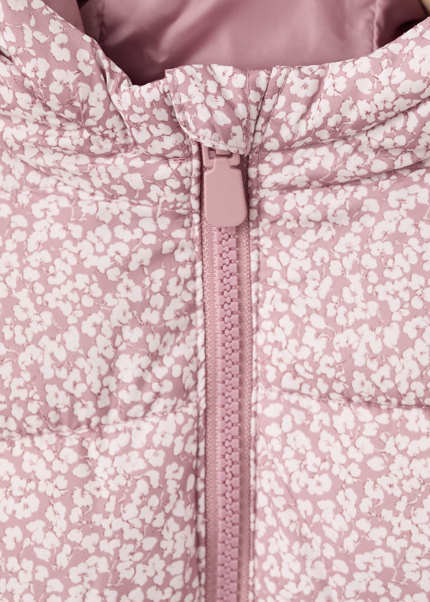 Anorak floral capucha - Detalle del artículo 8