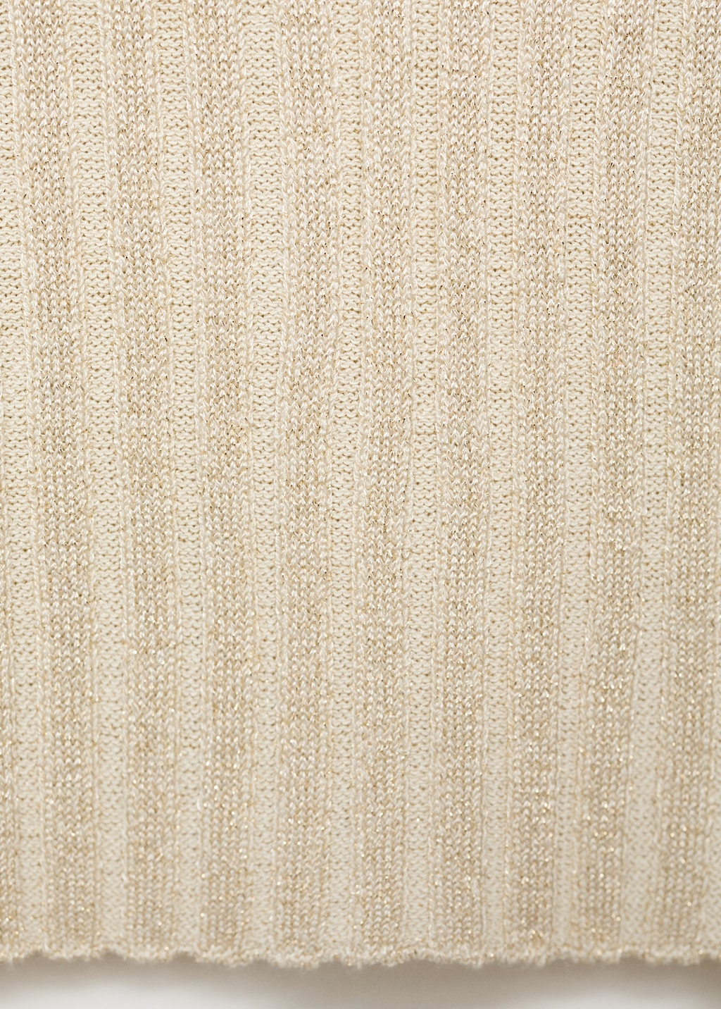 Mango Fine ribbed knit top thumbnail