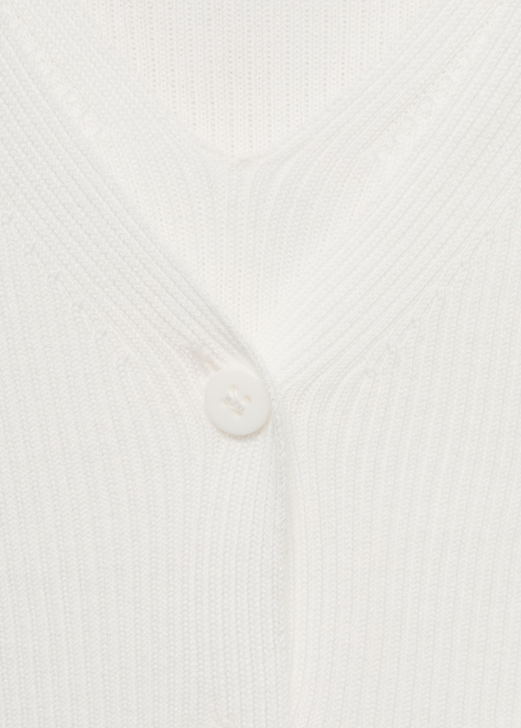 Mango Mixed ribbed sweater