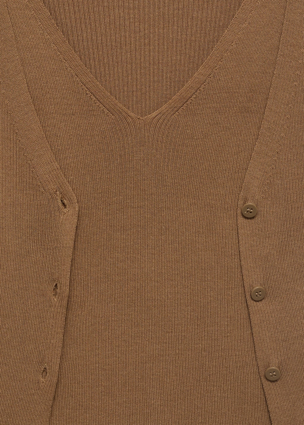 Mixed ribbed sweater